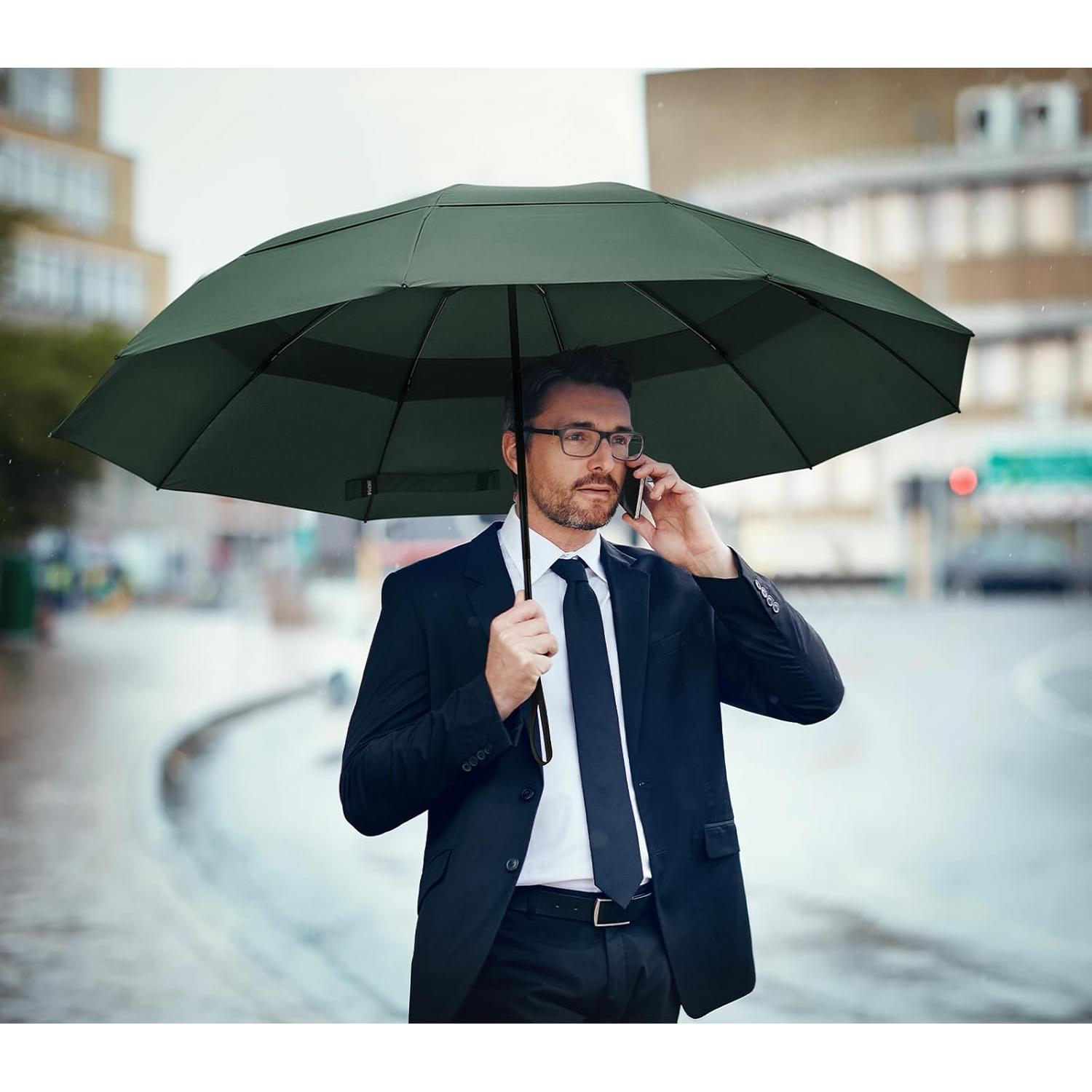 Paraguas de Golf G4Free 54 cm Compacto Automático Doble Dosel