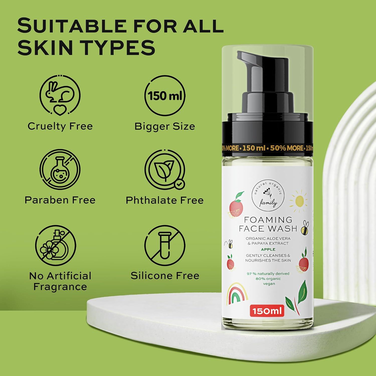 Jabón Espumoso Orgánico Marili Skincare 156 ml Niños