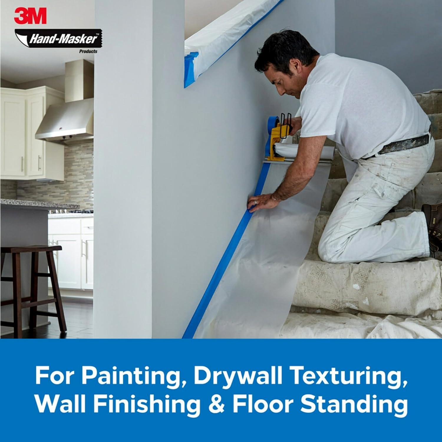 Película Plástica 3M Hand-Masker 121.92 cm x 54.86 m para Pintura