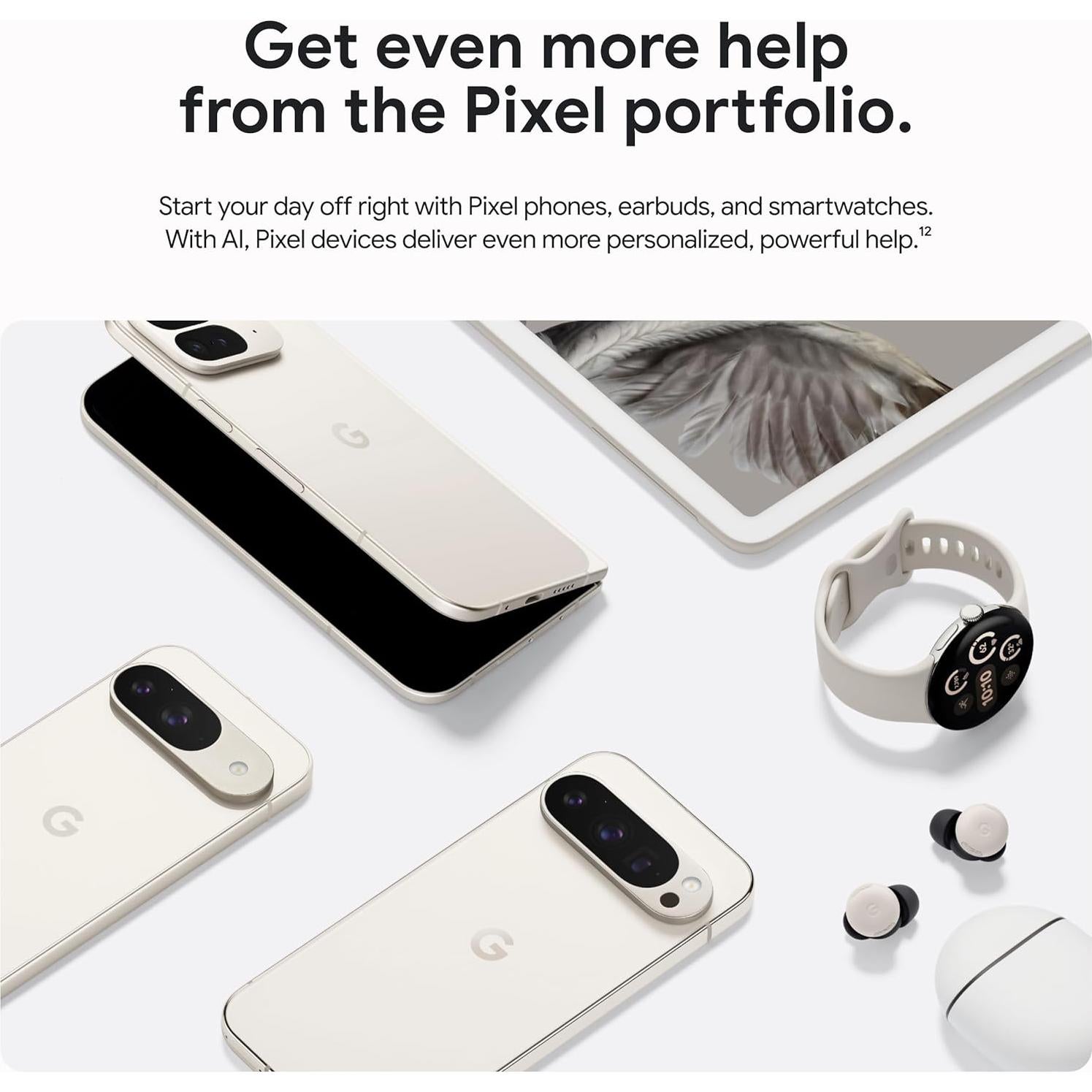 Google Pixel 9 Pro Fold - Teléfono Plegable 256GB Obsidiana