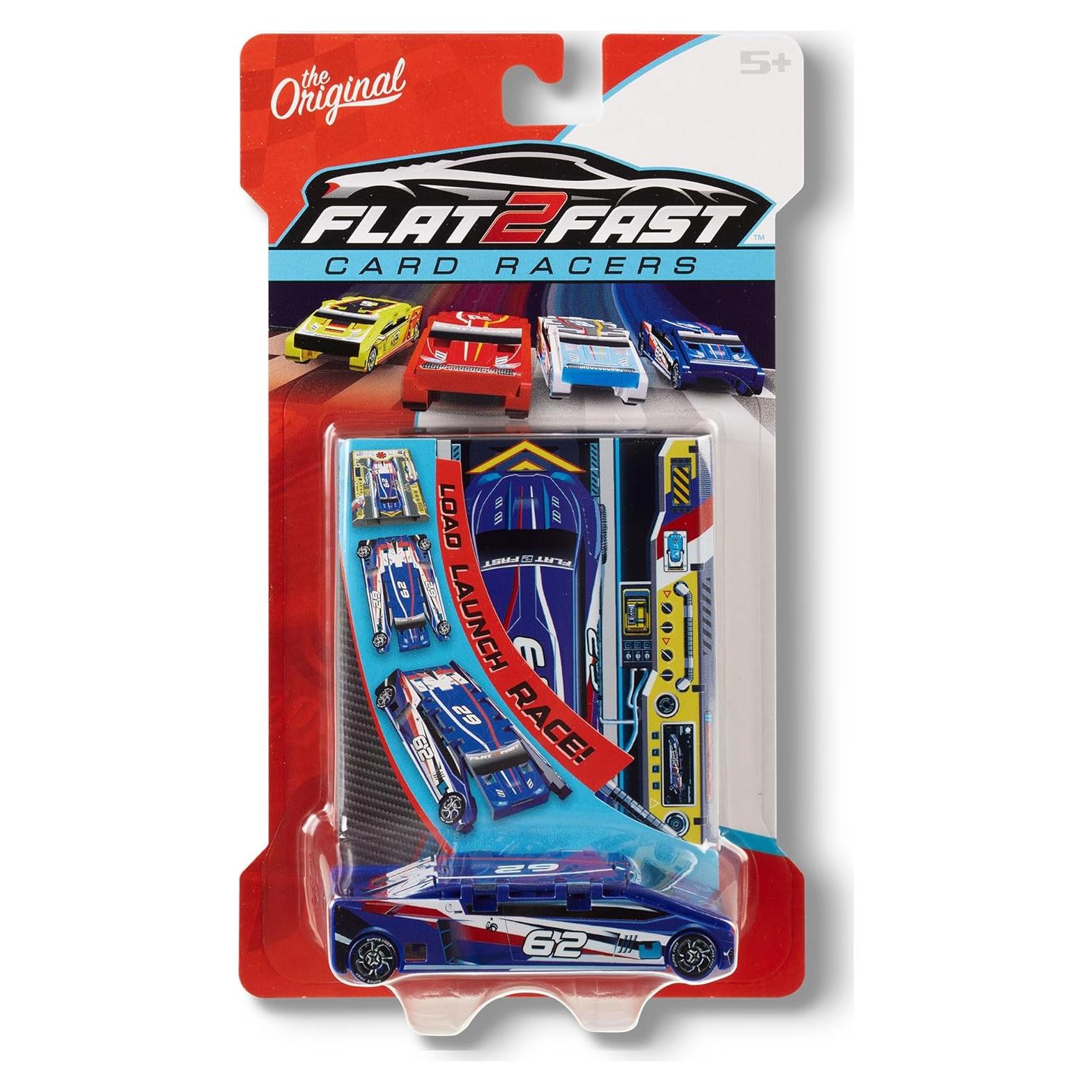 Coche de Carreras Luki Lab B62 | Juguete Azul para Niños