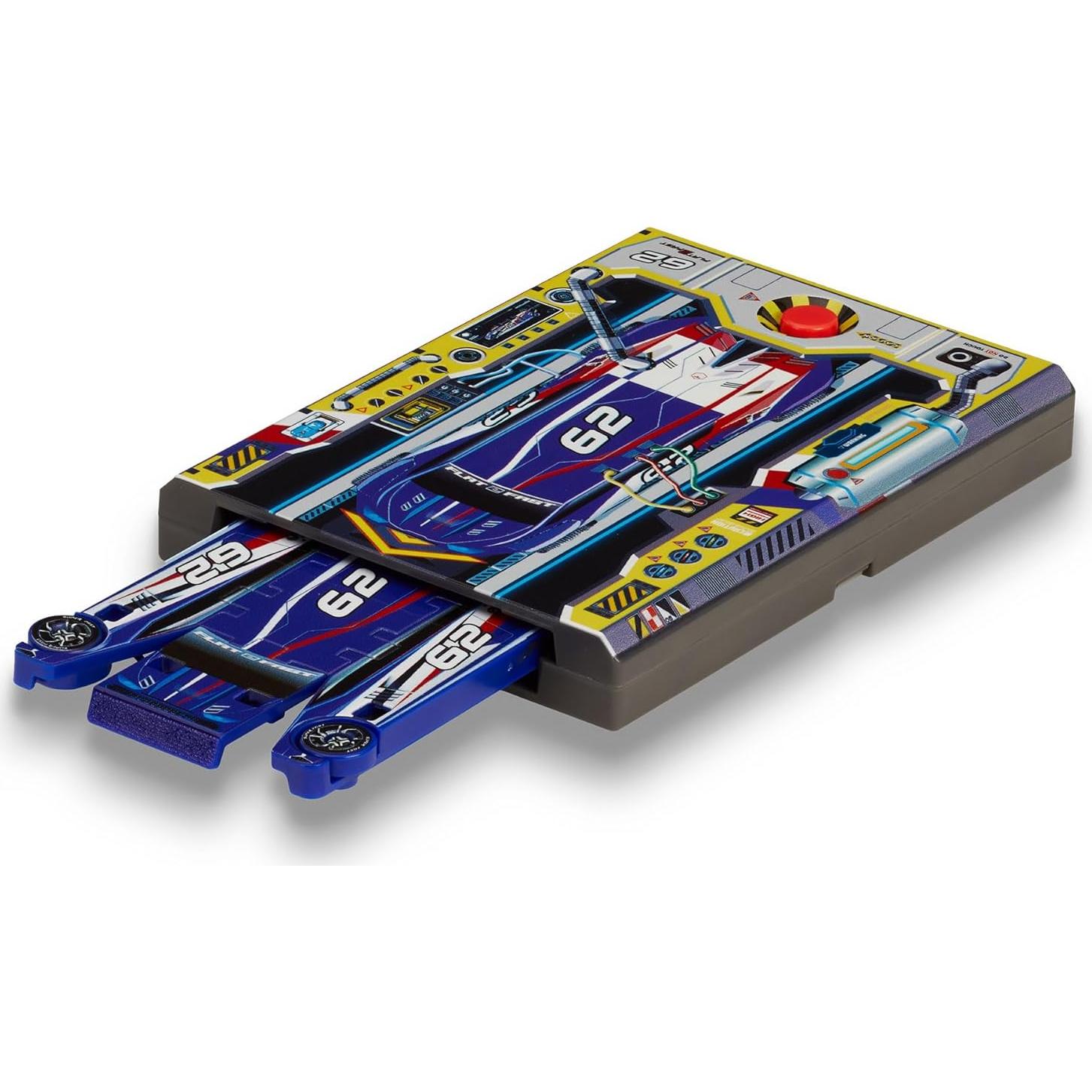 Coche de Carreras Luki Lab B62 | Juguete Azul para Niños