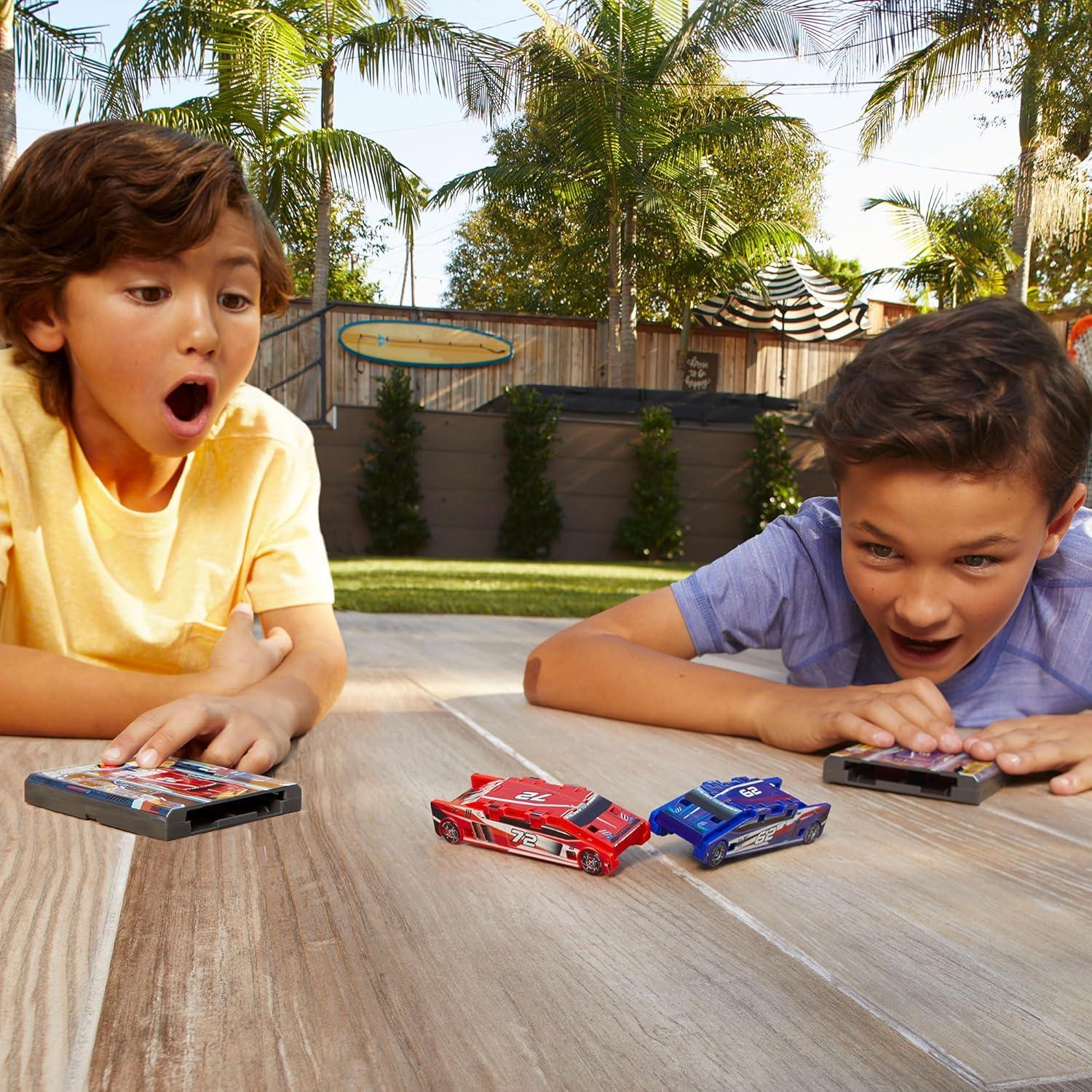 Coche de Carreras Luki Lab B62 | Juguete Azul para Niños