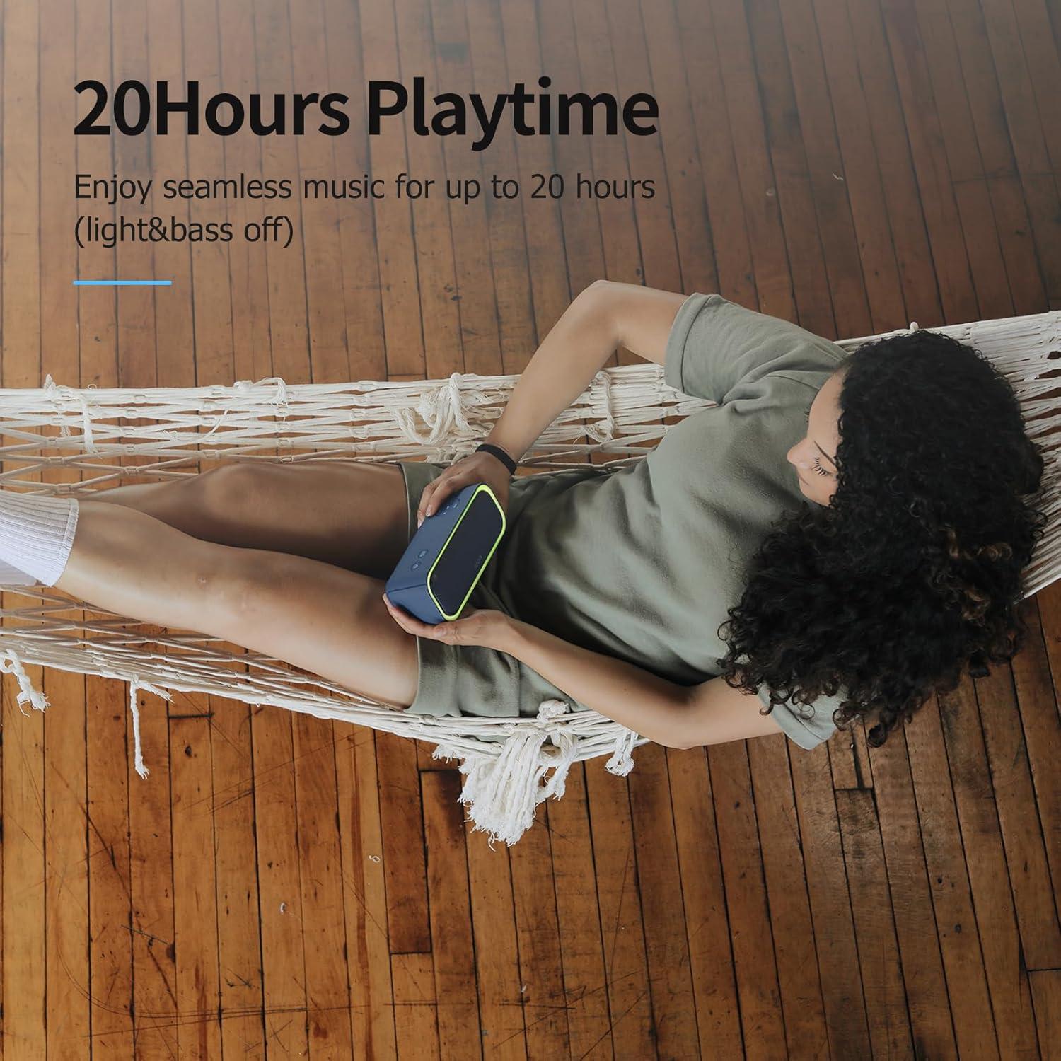 Altavoz Bluetooth DOSS SoundBox Pro 20W Impermeable IPX6