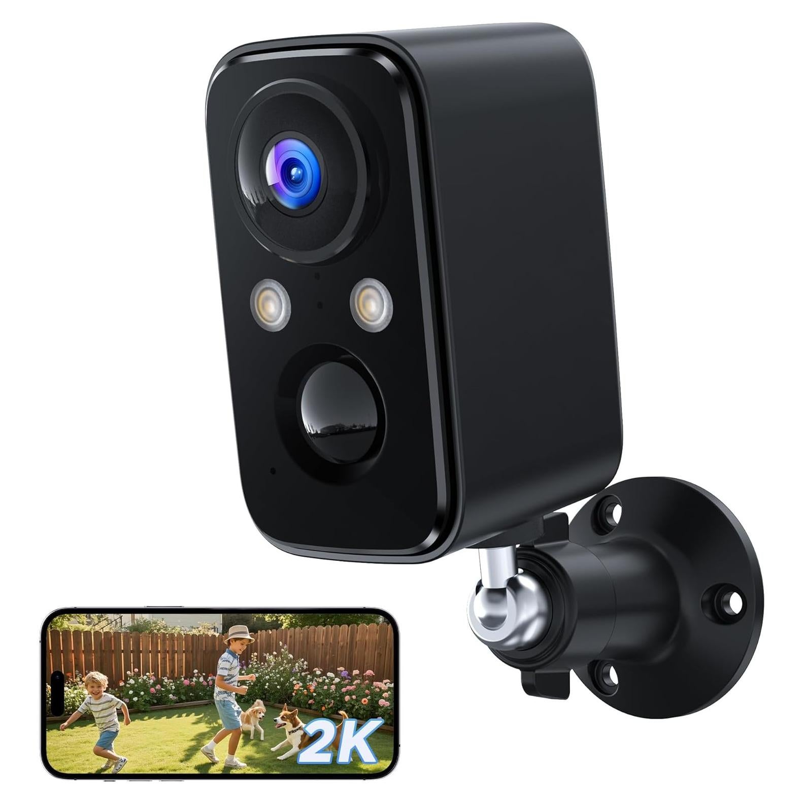 Cámara de Seguridad Inalámbrica BECAMSO T1-DF 2K Exterior