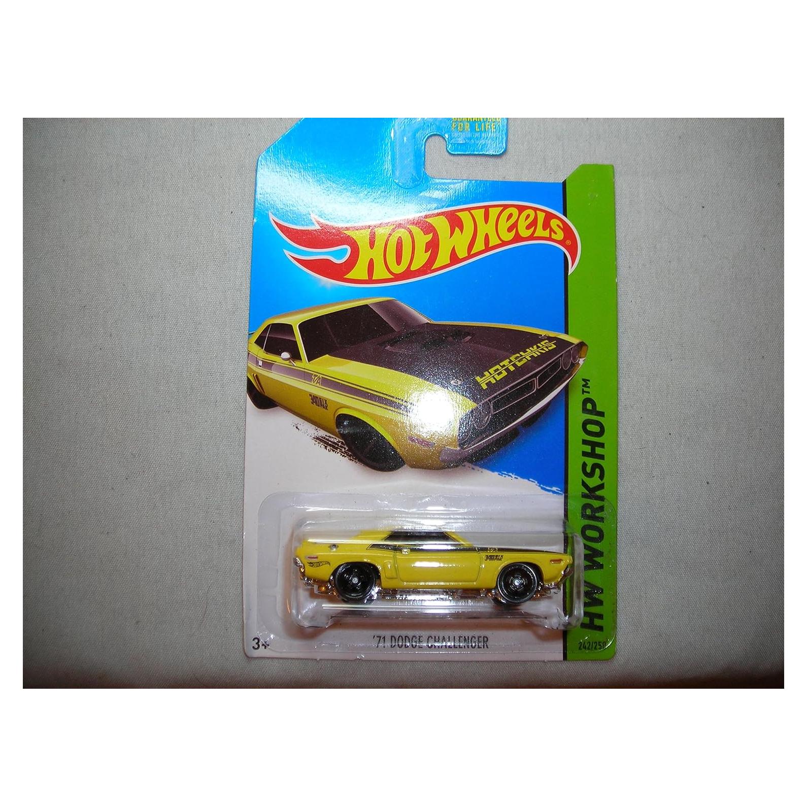 Hot Wheels 2014 '71 Dodge Challenger en caja - 48.7g