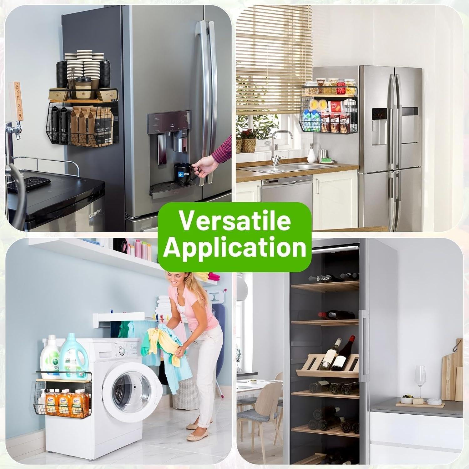 Estante Magnético Ofiray-home 2 Niveles Negro 15 kg