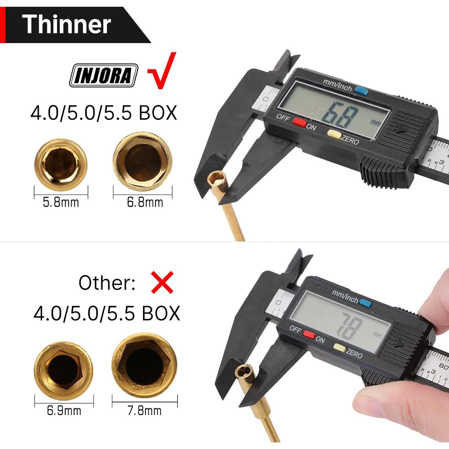 Kit de Herramientas INJORA para Coche Mini Crawler RC 7PCS