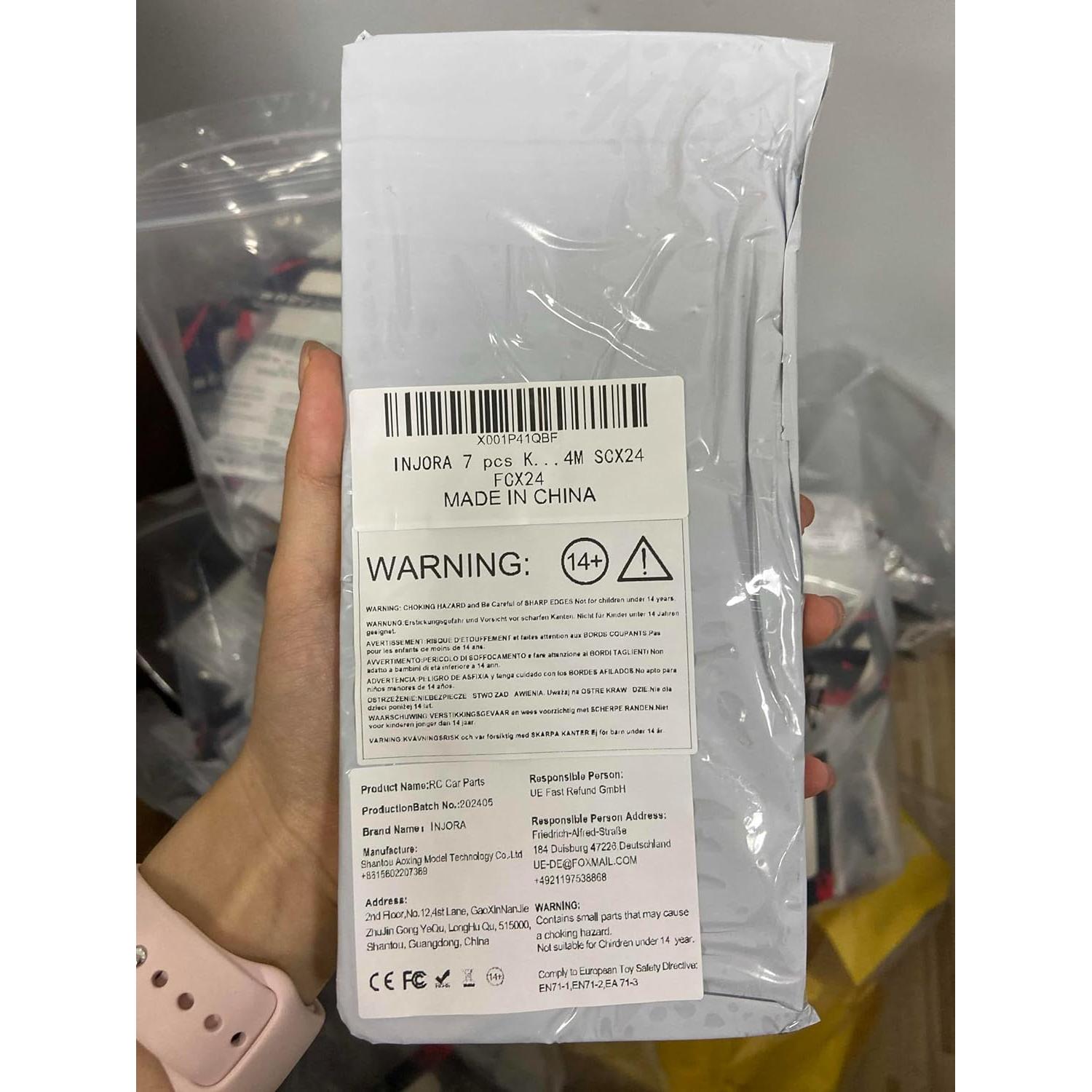 Kit de Herramientas INJORA para Coche Mini Crawler RC 7PCS