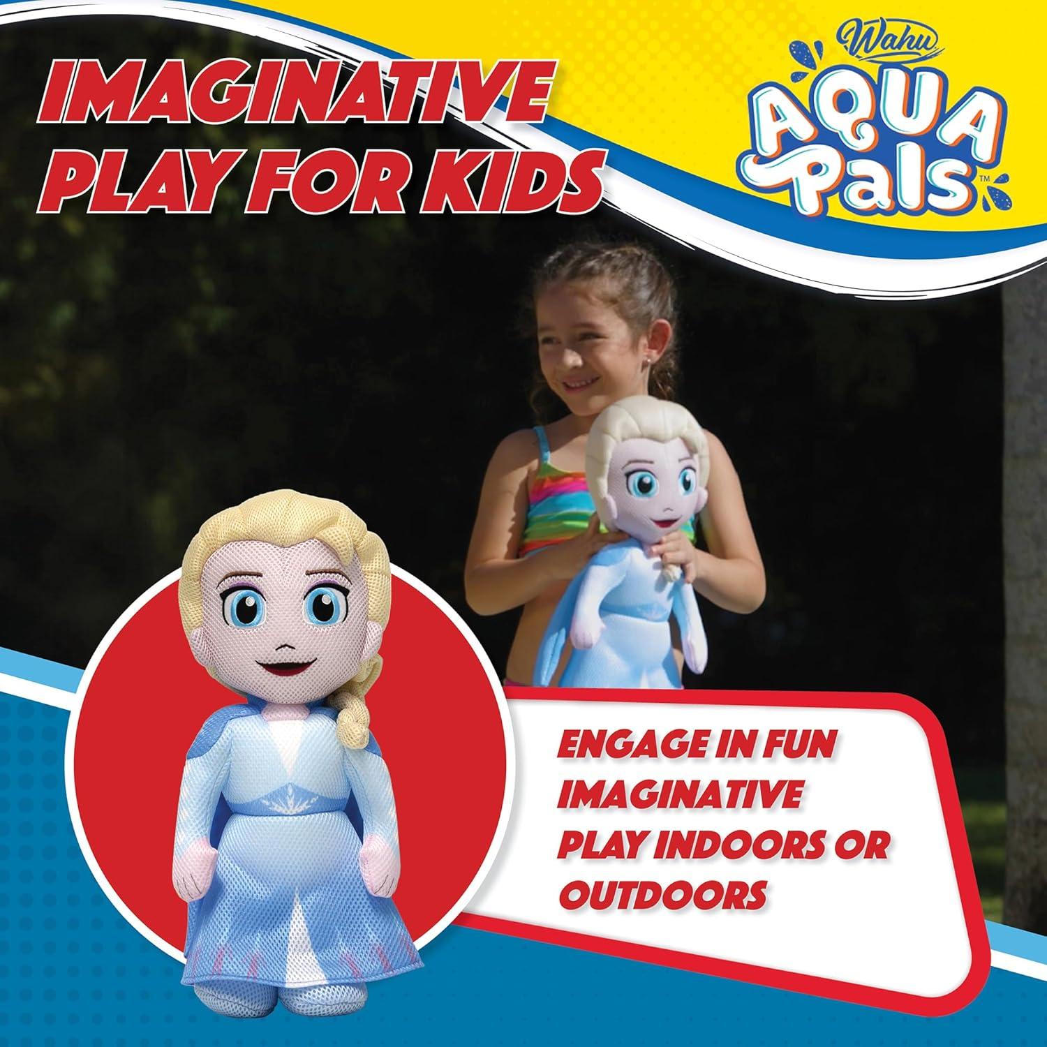 Wahu Aqua Pals Juguete de Agua de Peluche Elsa 40 cm