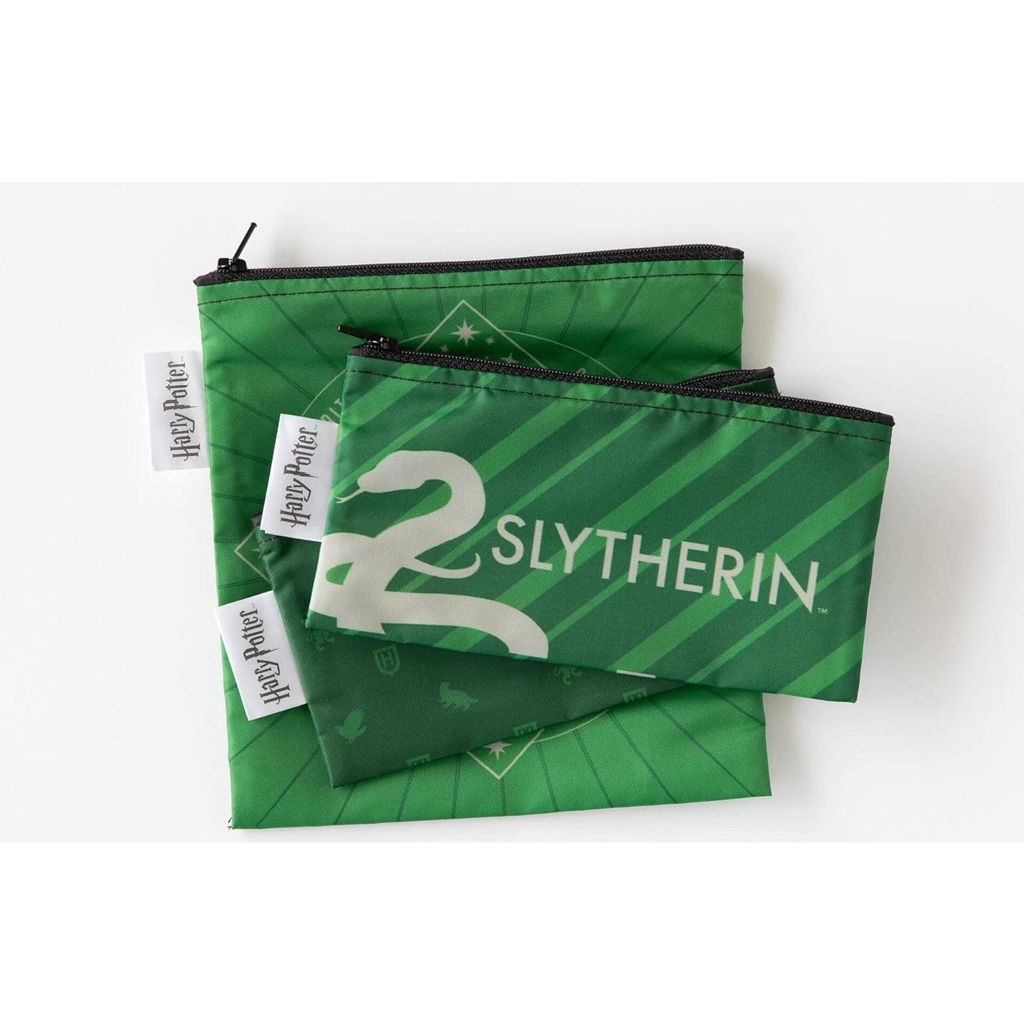 Bumkins Bolsas Reutilizables Harry Potter Slytherin 3 Piezas