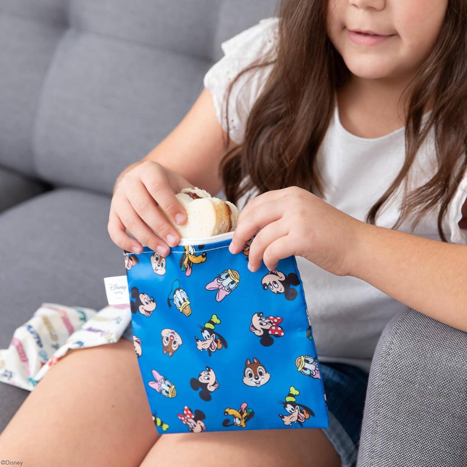 Bumkins Bolsas Reutilizables Disney Mickey 2-pk 17.78 cm