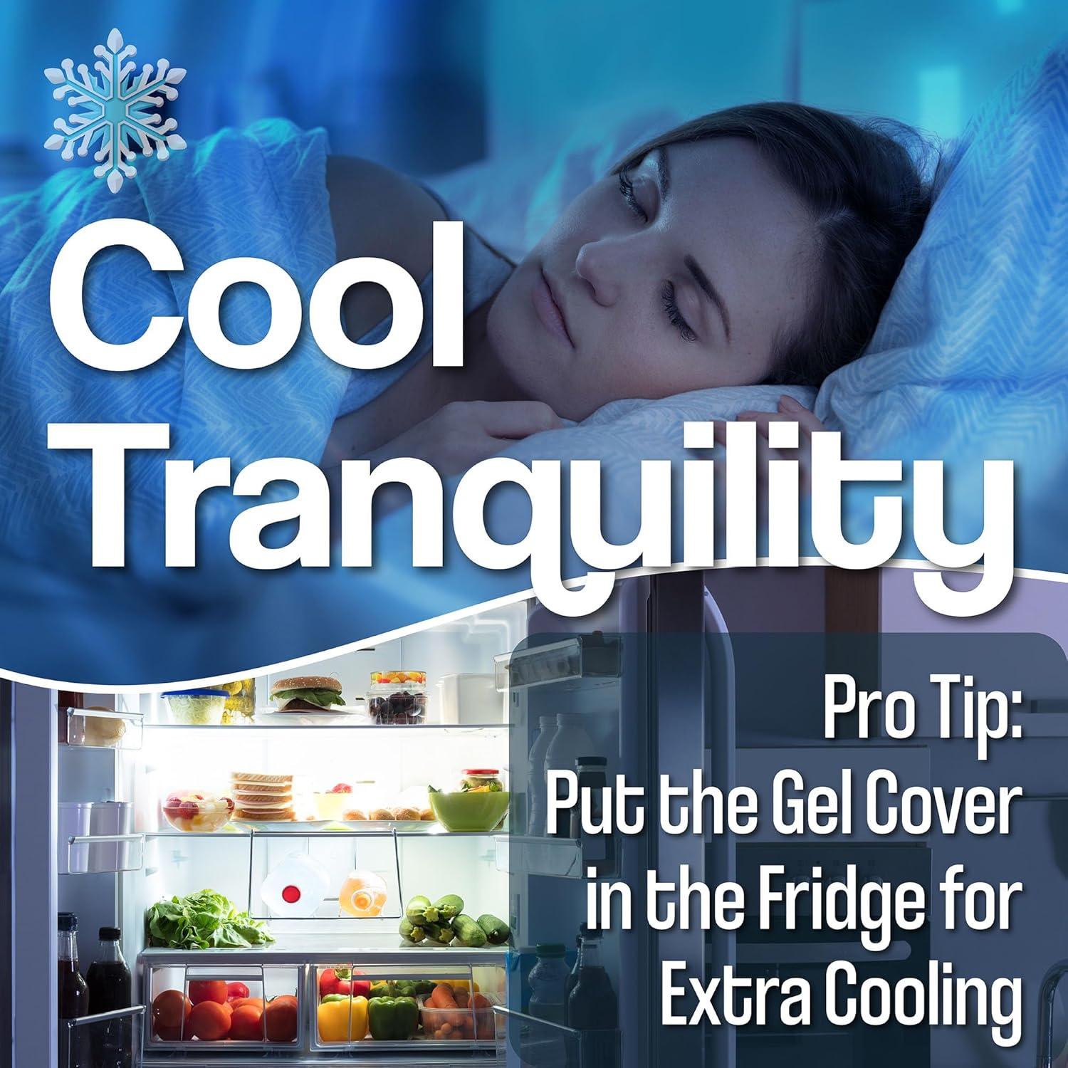 Almohada Corporal Refrigerante Diseño Consciente 99x30.5cm