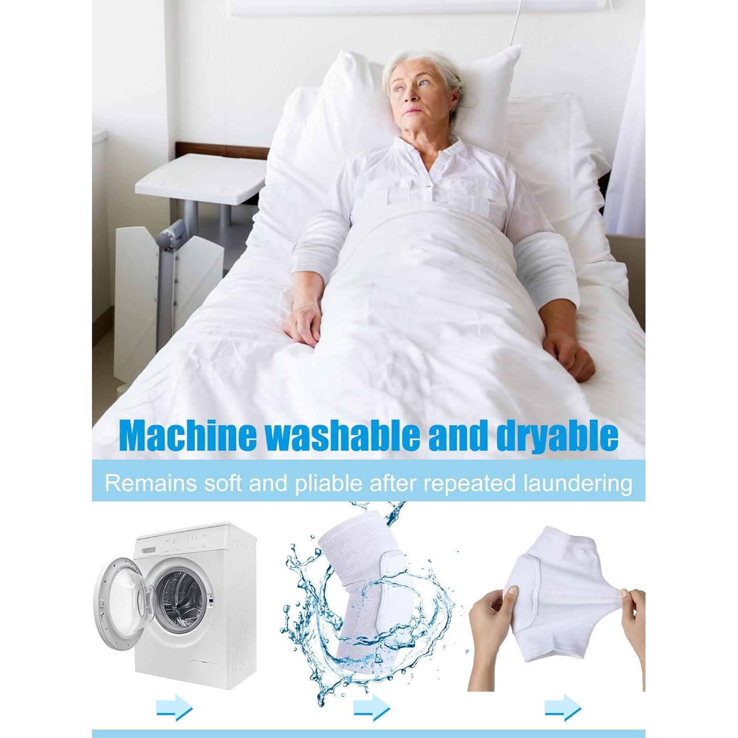 Protectores de Talón y Codo Sosation 8 Pcs Tejido Elástico M