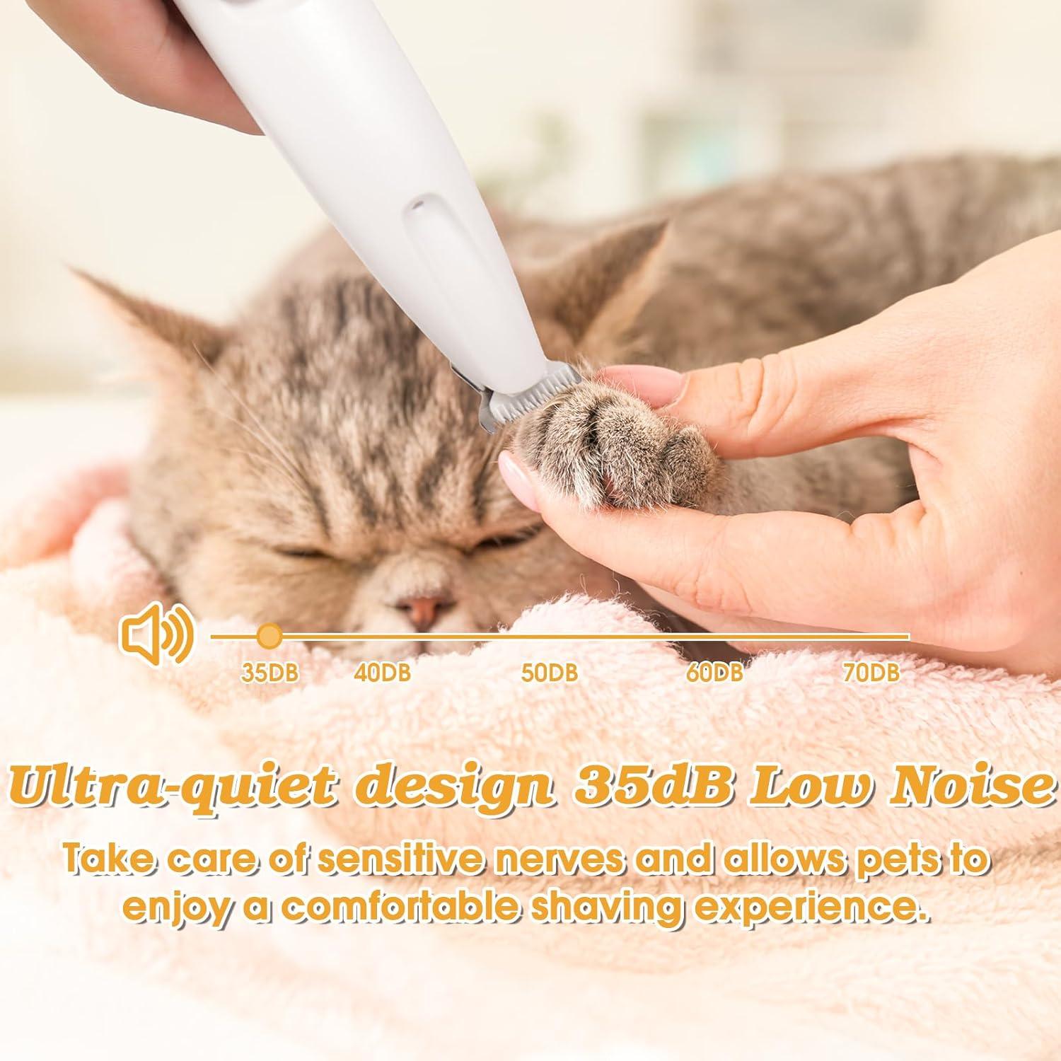 Recortador de patas de perro Palksky con luz LED y carga USB