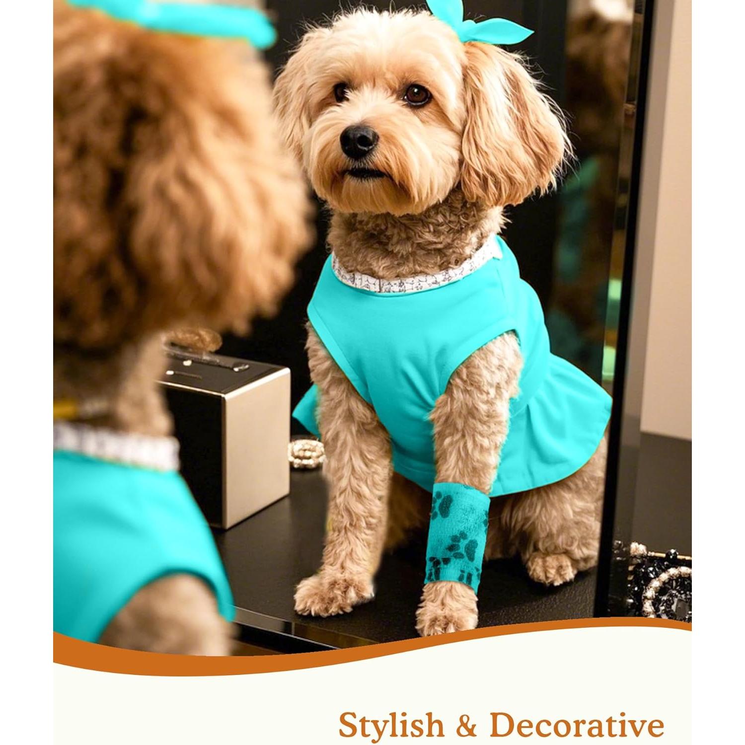 Venda Autoadhesiva para Mascotas FriPuP 2" 8 Rollos Patita Amanecer