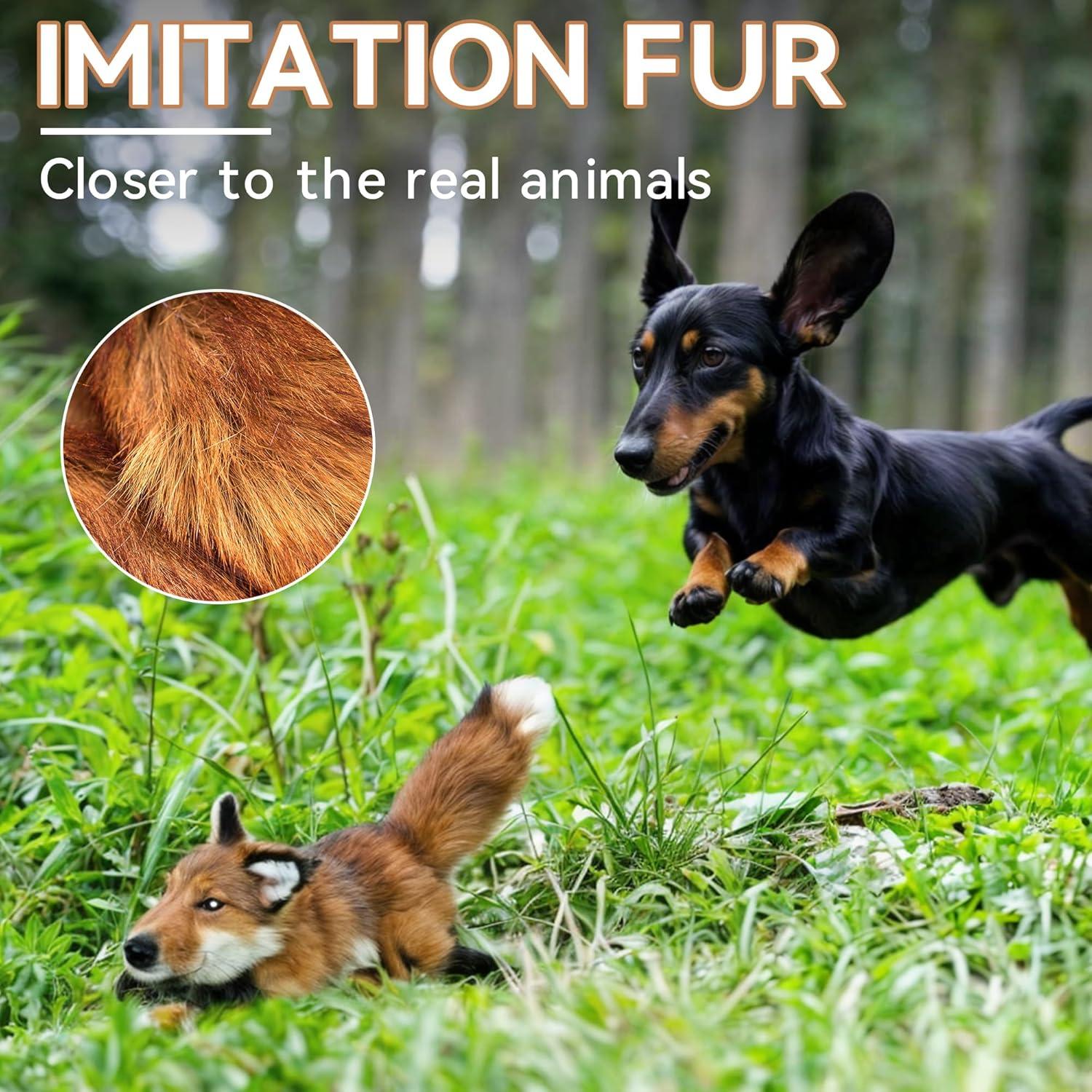 Juguete de Peluche Squeaky Todo por Patas Zorro Interactivo 26cm