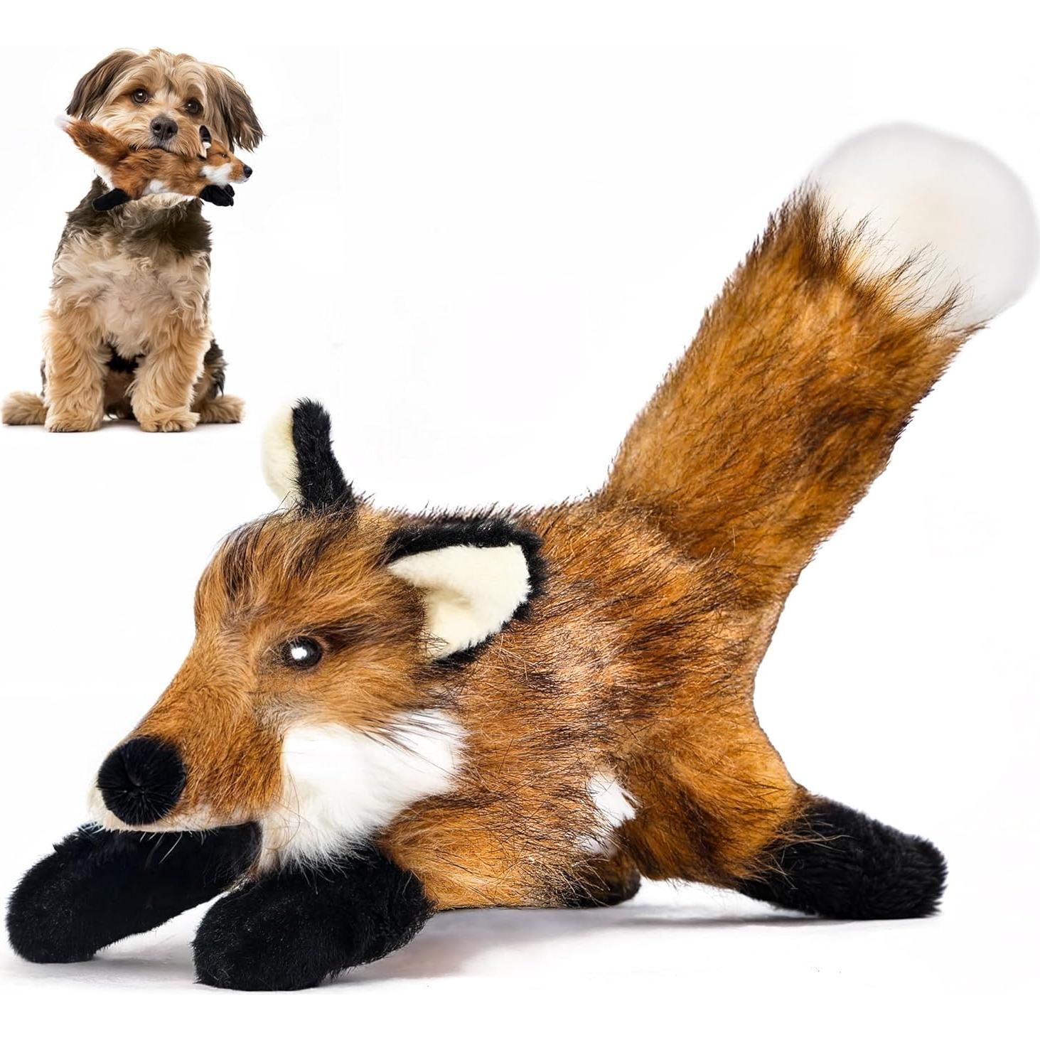 Juguete de Peluche Squeaky Todo por Patas Zorro Interactivo 26cm