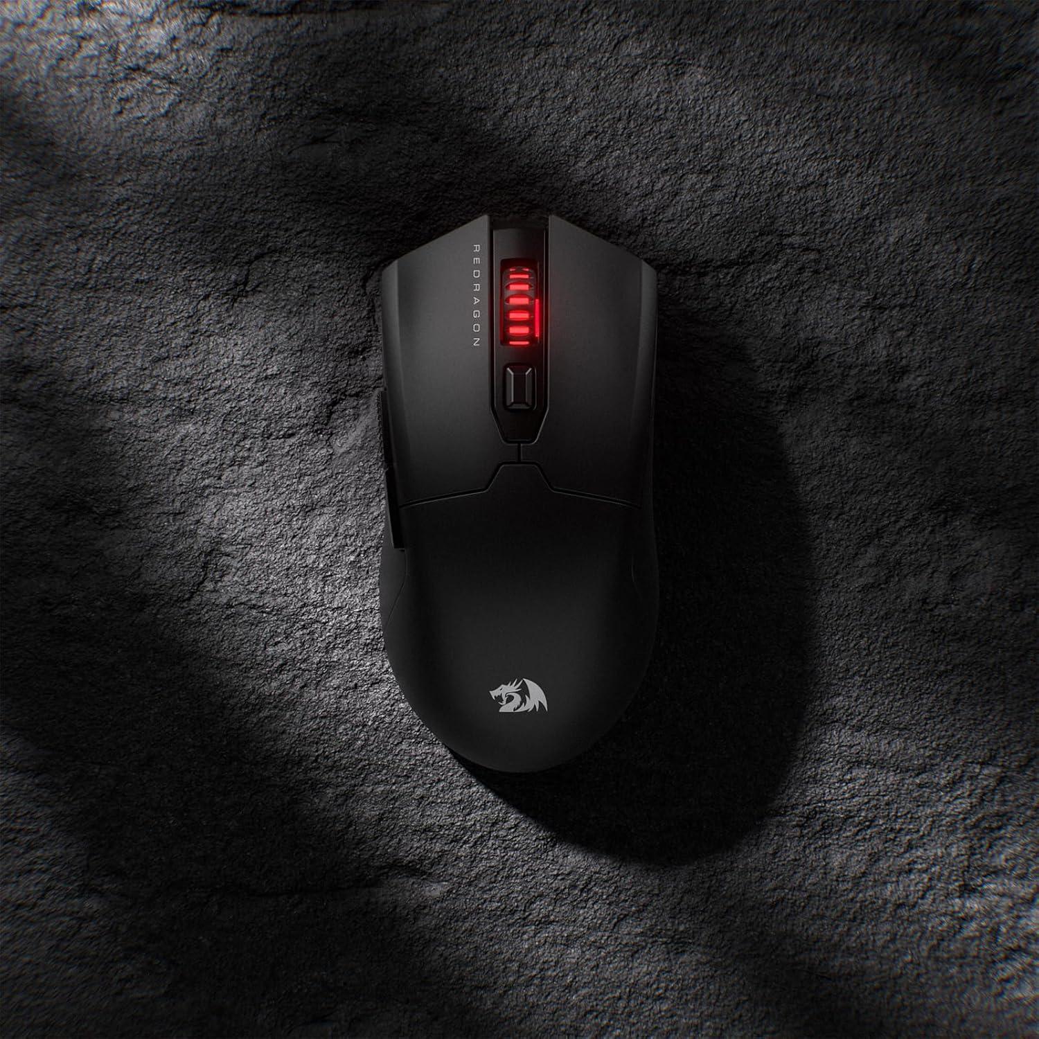 Ratón Gaming Inalámbrico Redragon M995 Pro 26000 DPI Negro