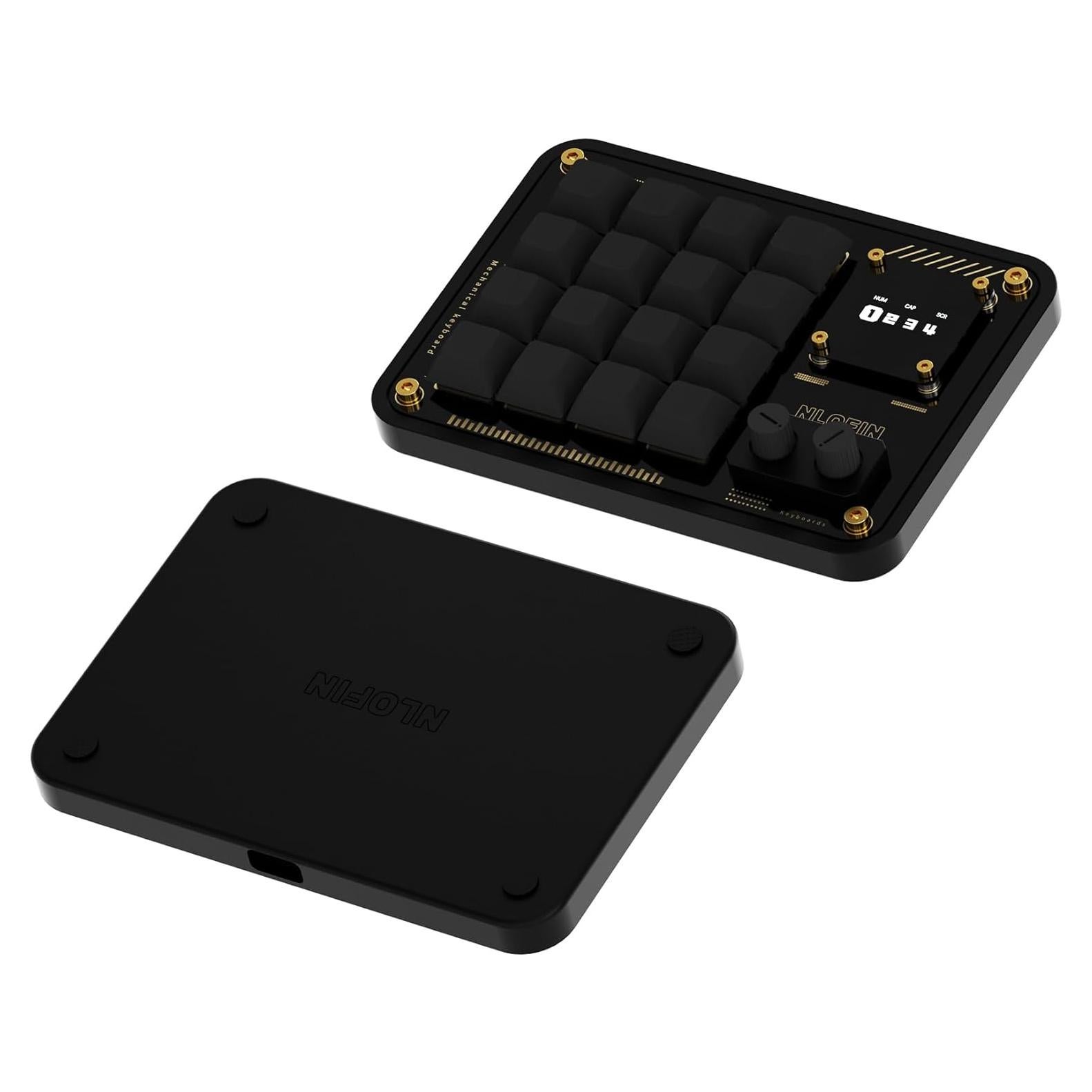 Teclado Programable Nlofin KB16 con 16 Teclas y RGB