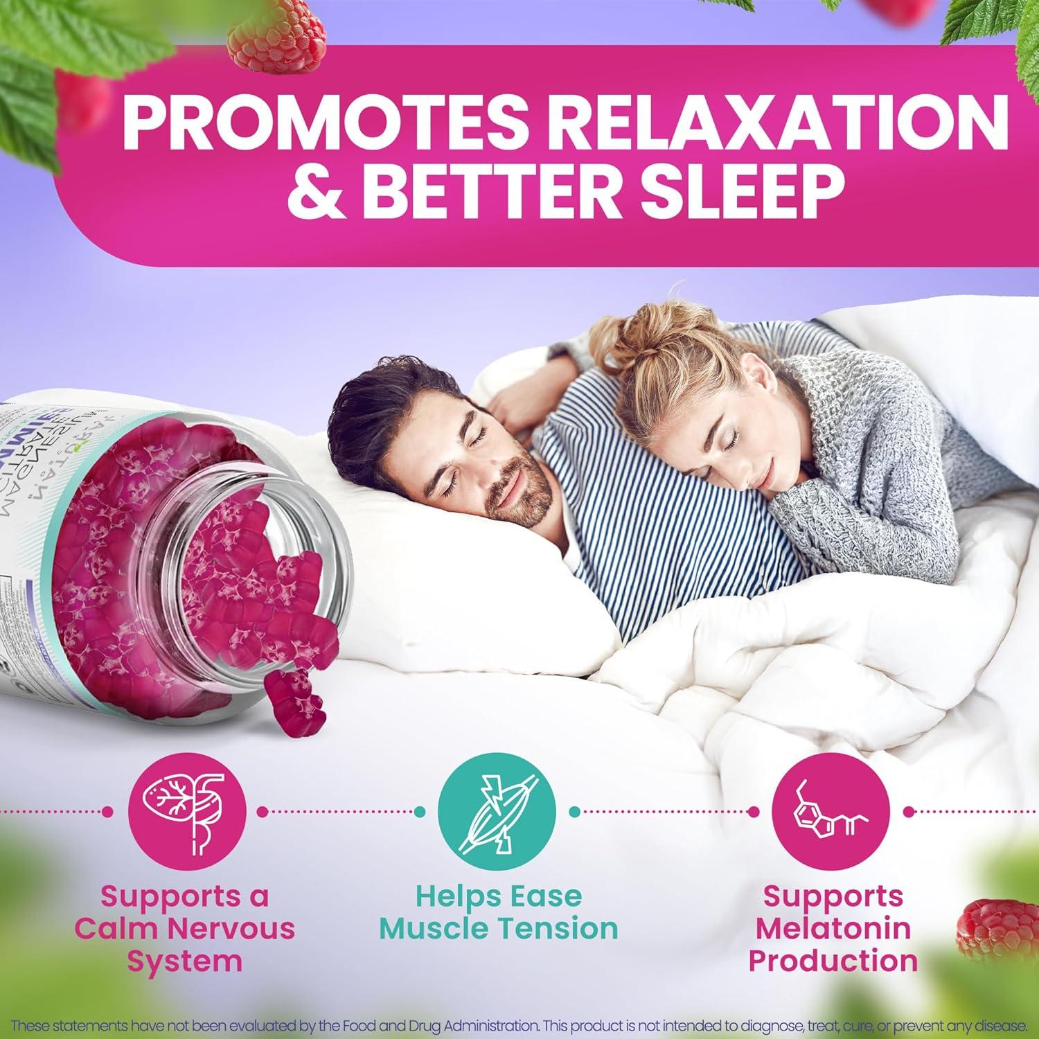 Gomitas de Magnesio Sin Azúcar Natural BioScience 60 Unidades