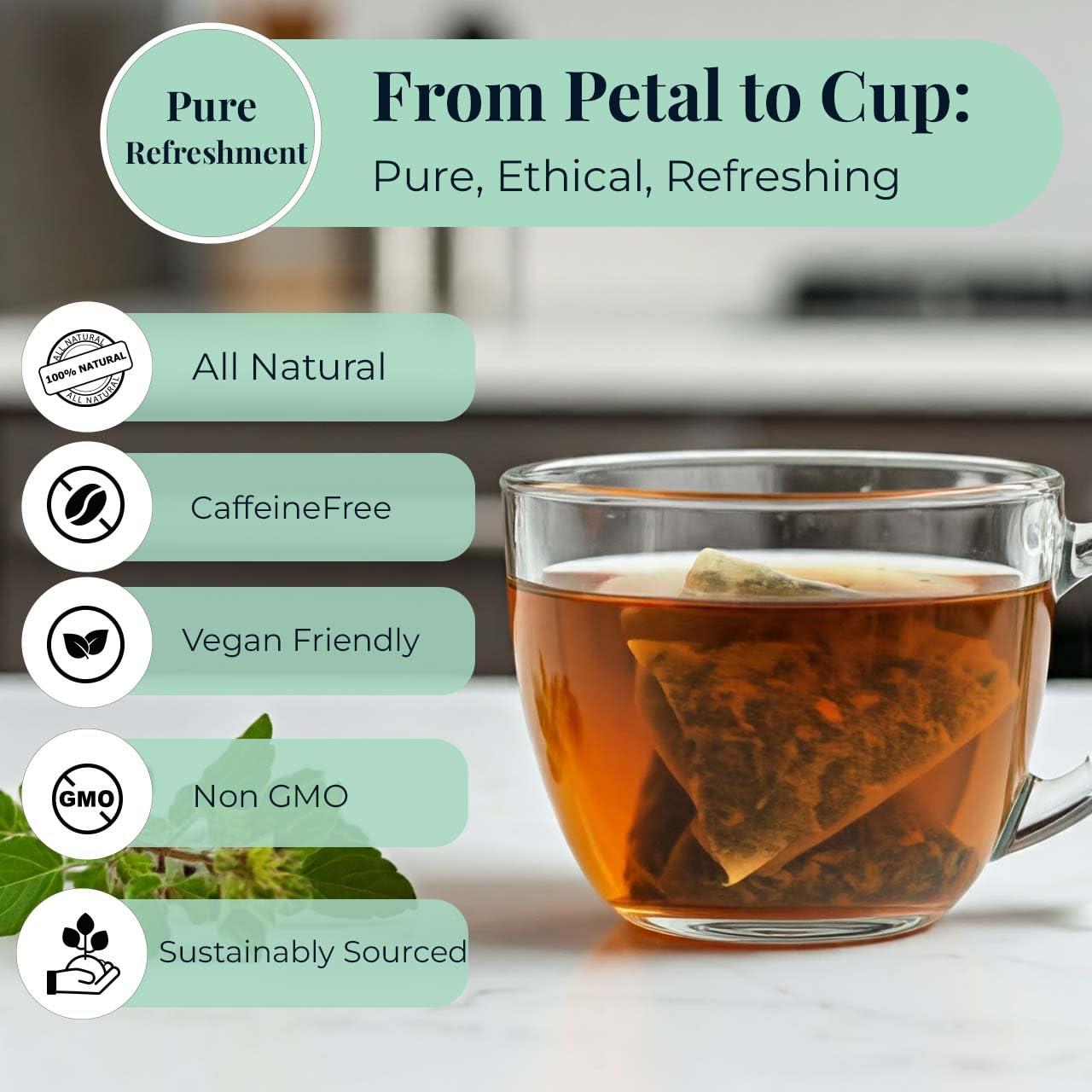 Bolsitas de Té de Albahaca Sagrada Akshit - 75 Unidades