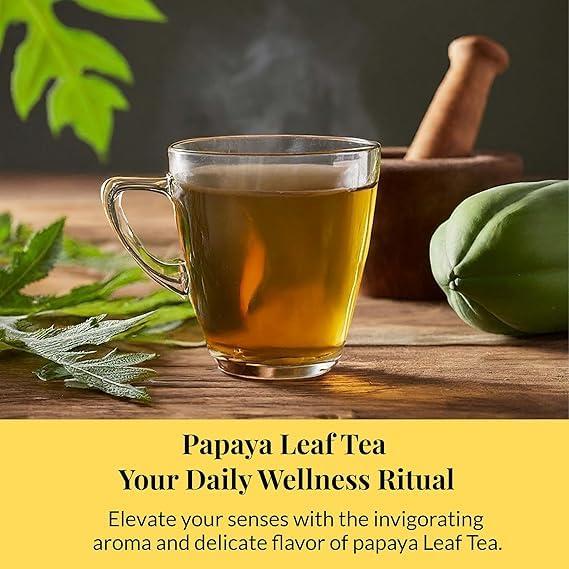 Té de Hoja de Papaya Akshit, 150 Bolsitas, 100% Natural