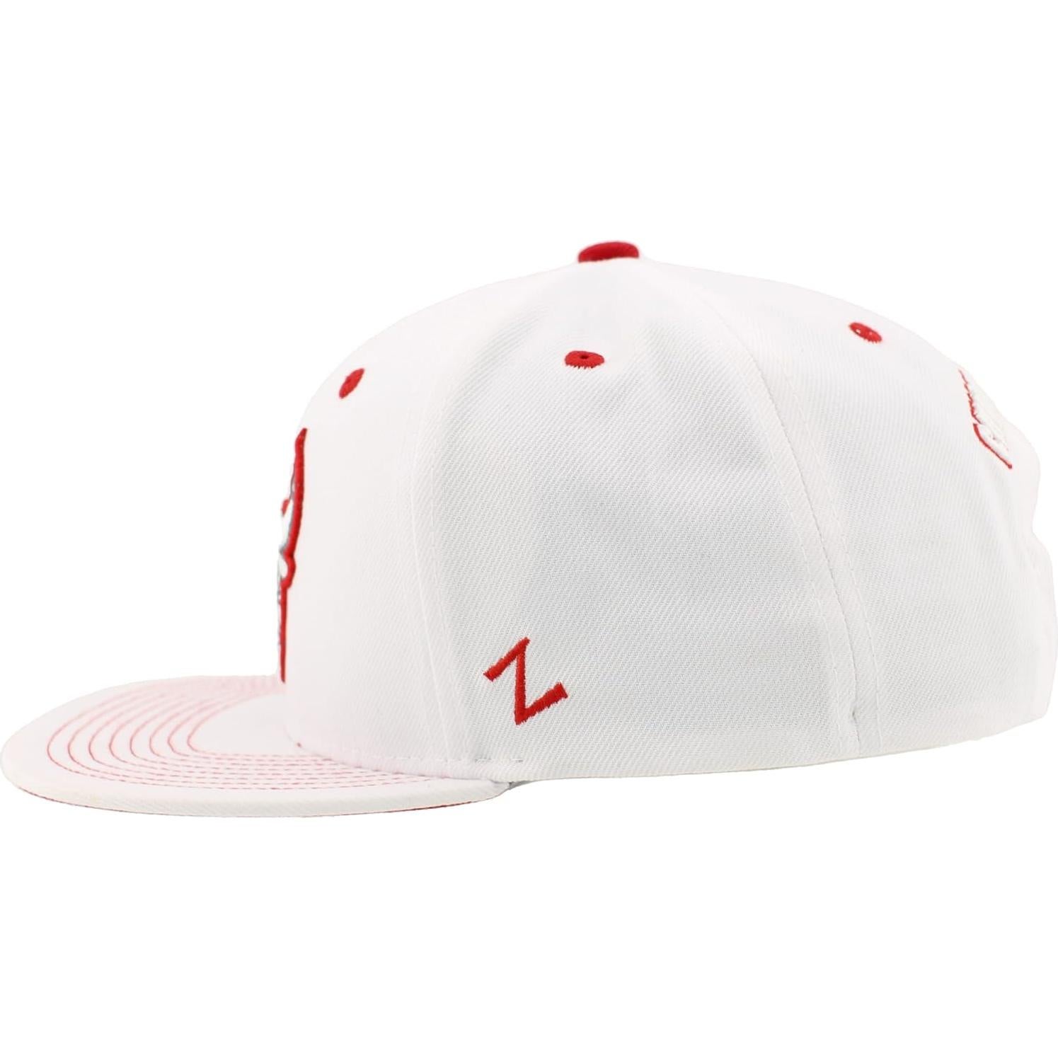 Gorro Snapback ZHATS Chicago Bulls Blanco Ajustable