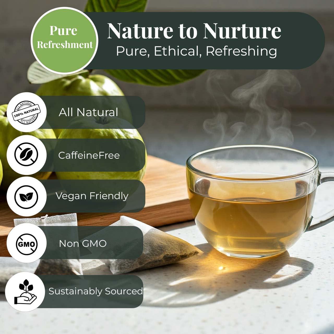 Té de Hojas de Guayaba Akshit 150 Bolsitas 100% Natural