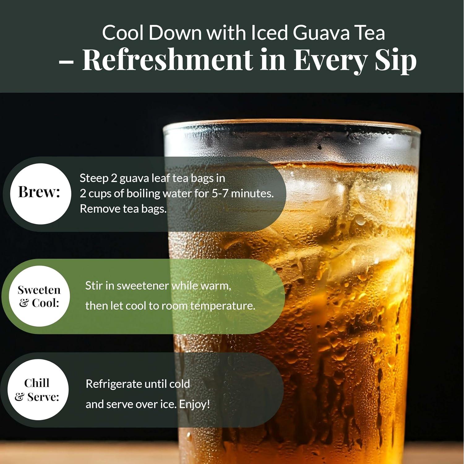 Té de Hojas de Guayaba Akshit 150 Bolsitas 100% Natural