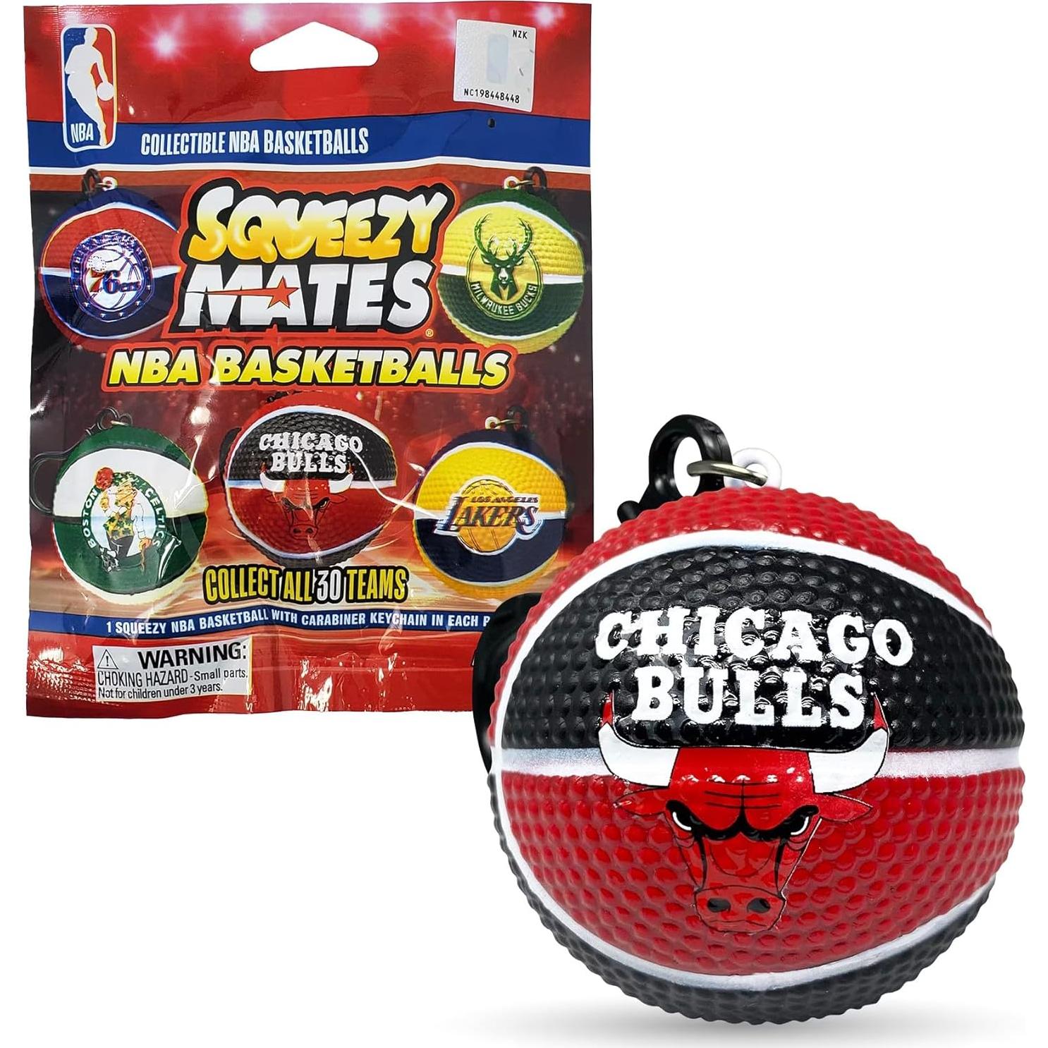 Conjunto Squeezy de Baloncesto NBA 2025 - 4 Figuras