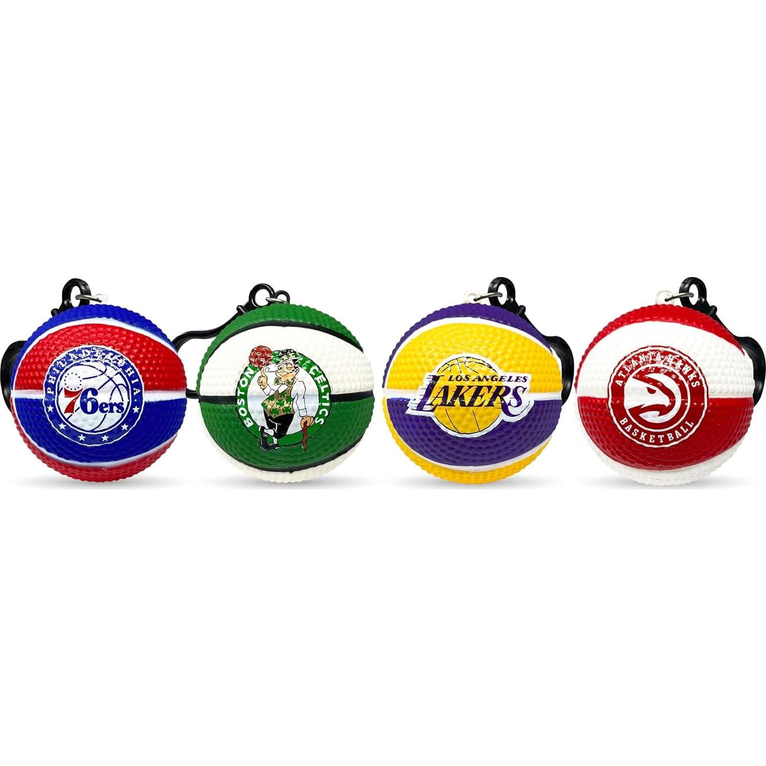 Conjunto Squeezy de Baloncesto NBA 2025 - 4 Figuras
