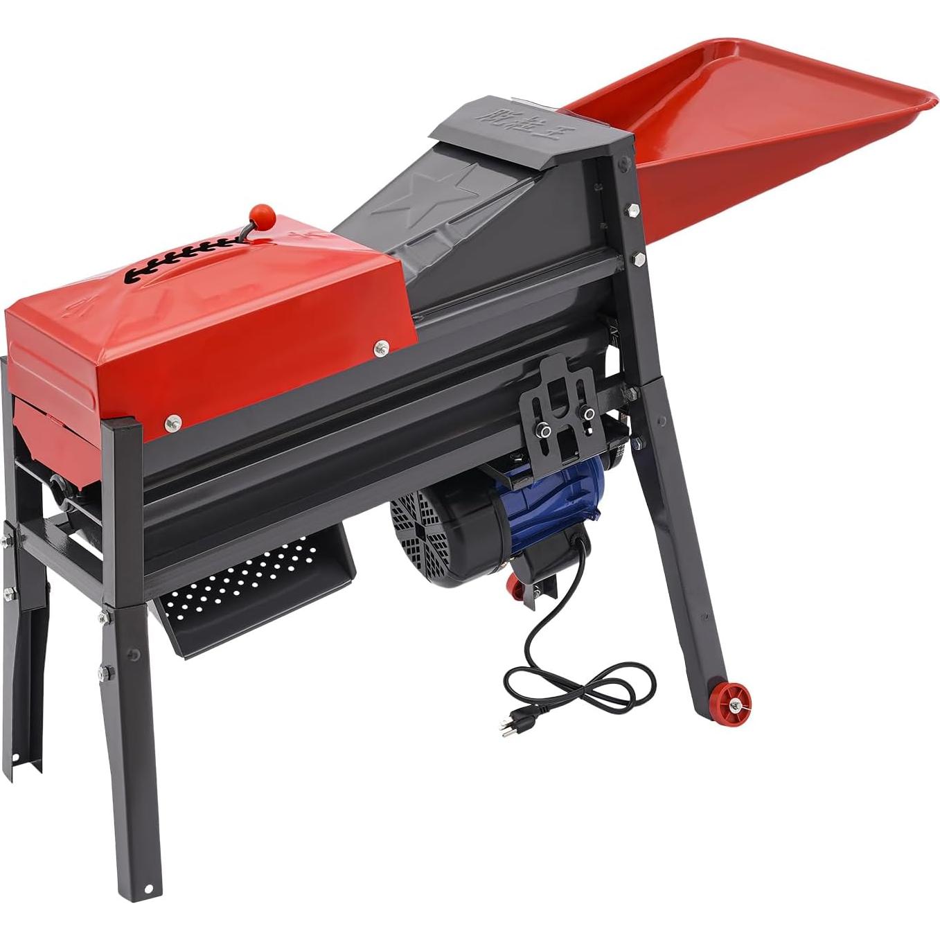 Electric Corn Threshing Machine 110V 480W 2800RPM Automatic Dry Corn Sheller Threshing Machine, 2204-3306lb/H Heavy Duty Stainless Steel Corn Shucker Stripping Machine for Corn on The Cob