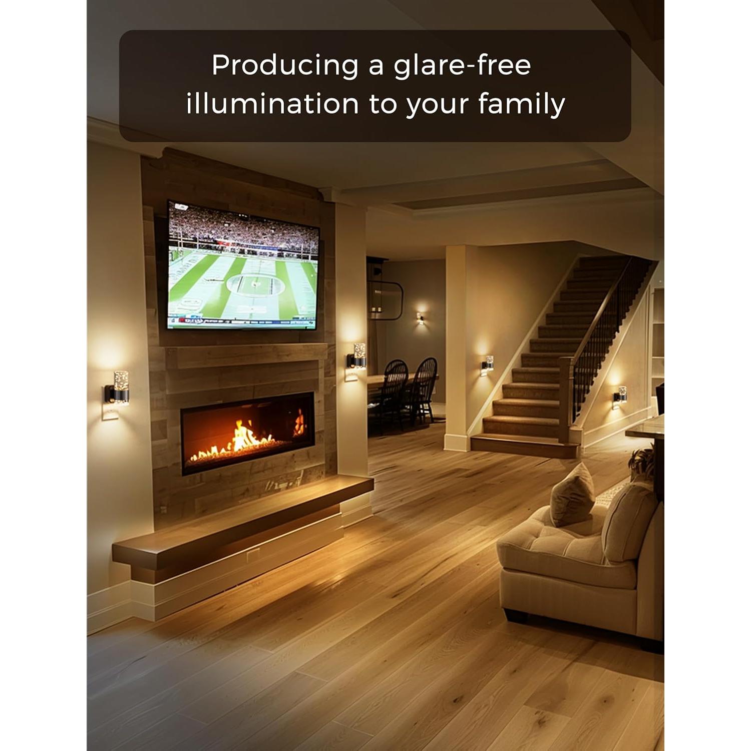 Luz Nocturna LED Regulable LOHAS 2 Paquete 3000K Automática