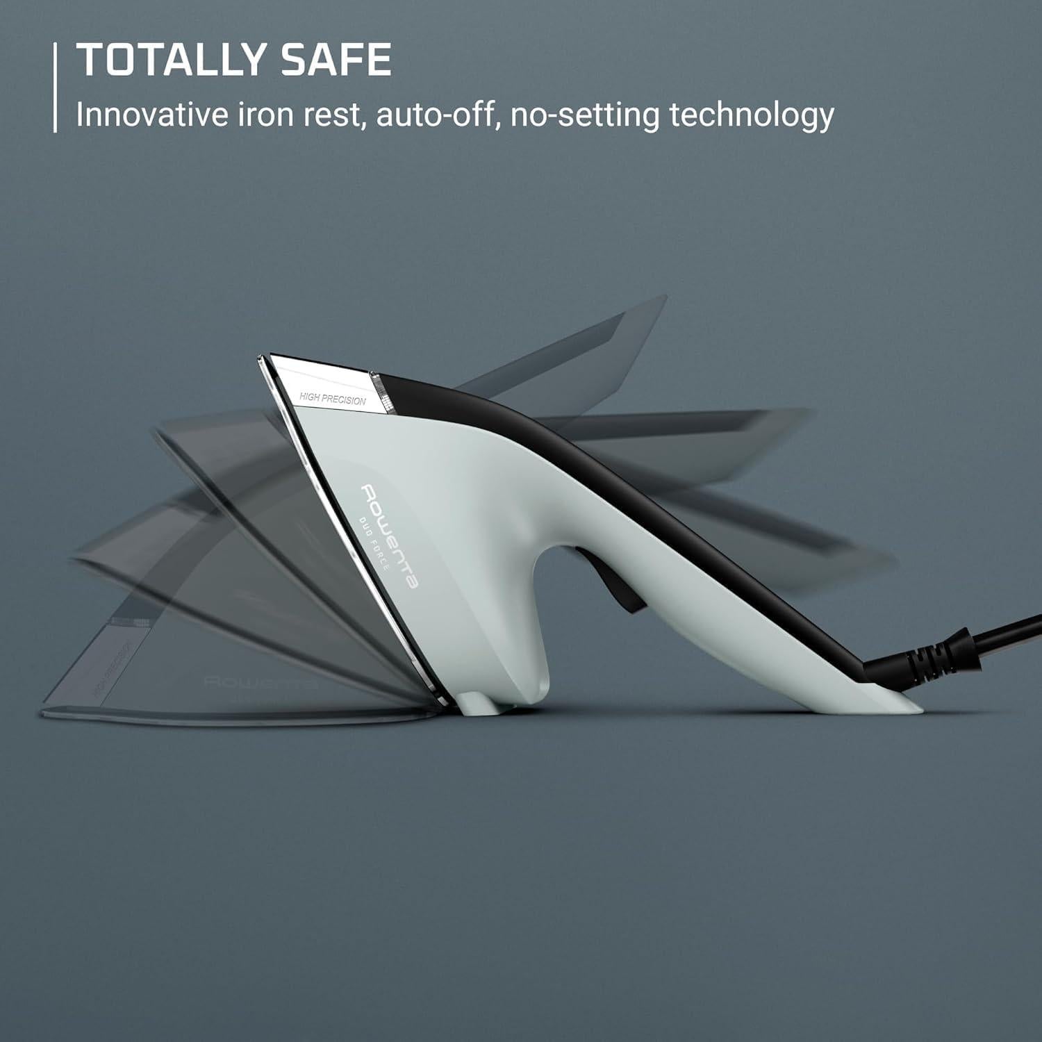 Plancha y Vaporizador 2 en 1 Rowenta Duo Force 1700W