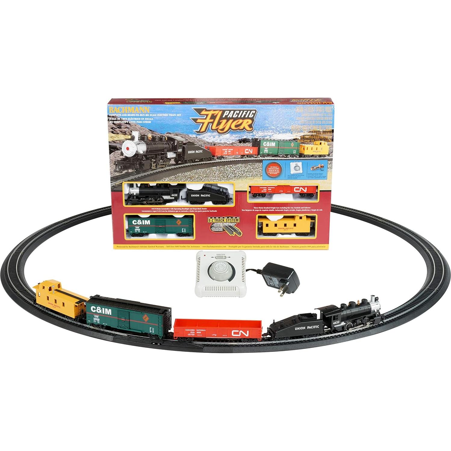 Juego de Tren Eléctrico Bachmann Pacific Flyer Escala HO