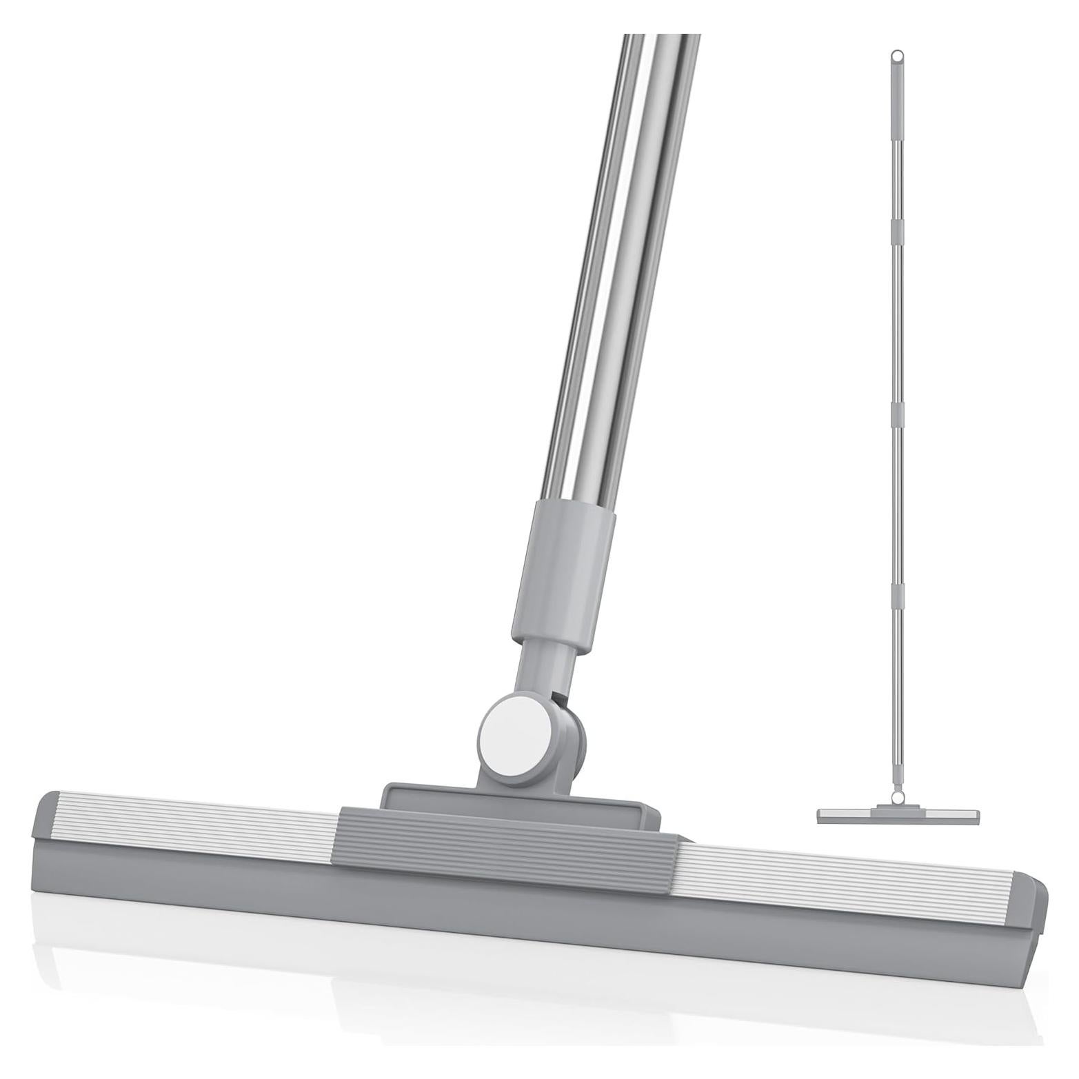 Raspador de Piso con Cabezal Rotatorio Nodirz 52" Plata