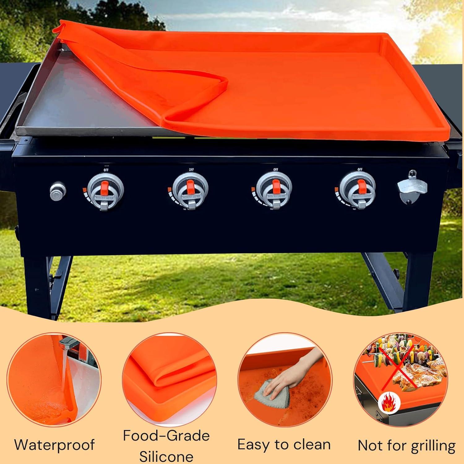 Cubierta de silicona Jacooxi para plancha Blackstone 17"