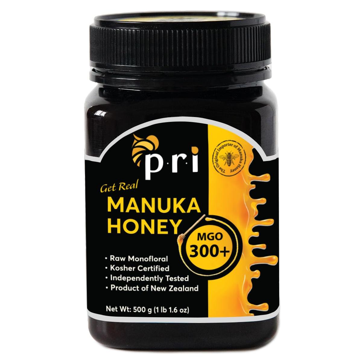 Miel de Manuka Cruda P.R.I MGO 300+ 500g - Nueva Zelanda