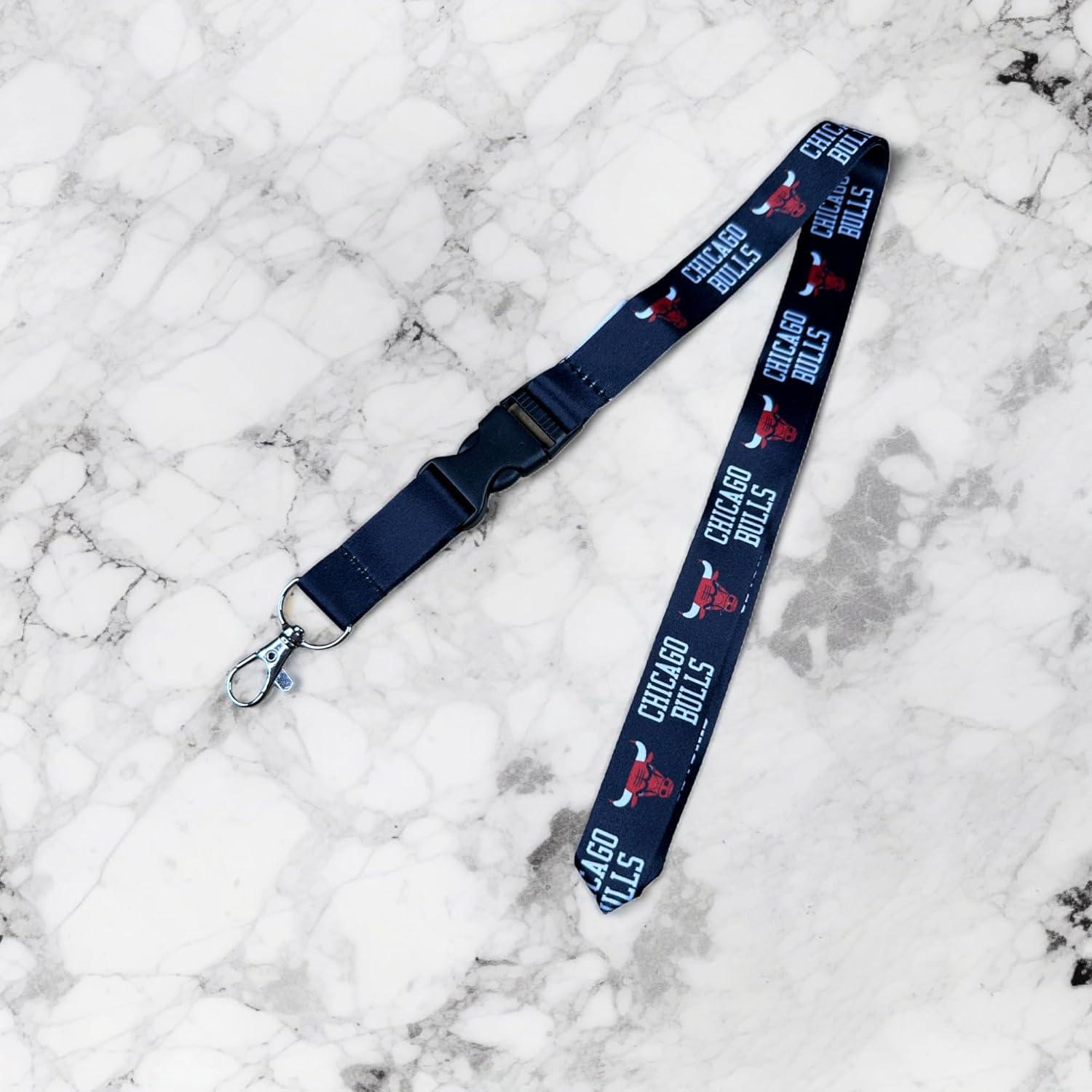 Llavero Lanyard Desierto Cactus Chicago Bulls NBA 1,91cm x 30,48cm