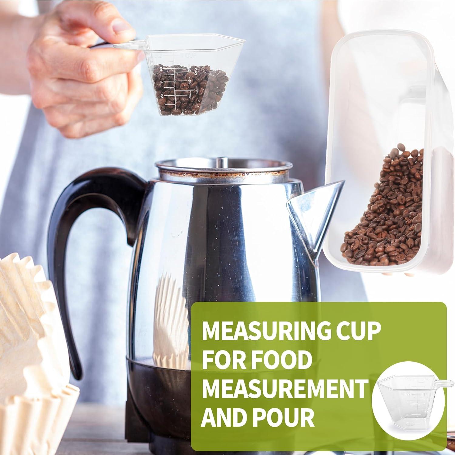 Contenedores de Cereal Skroam 4PCS 4L Herméticos con Boquilla