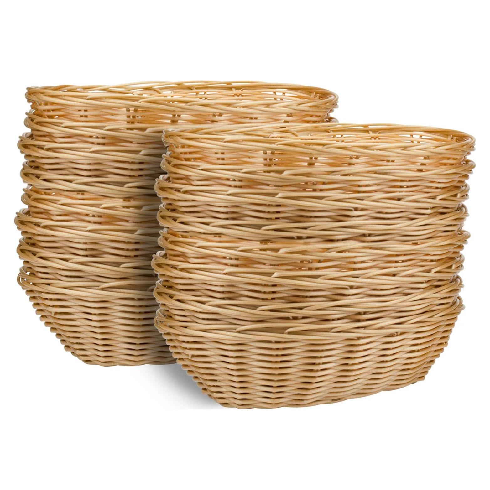 Cestas Ovaladas Yesland 16 Piezas Almacenamiento Cocina