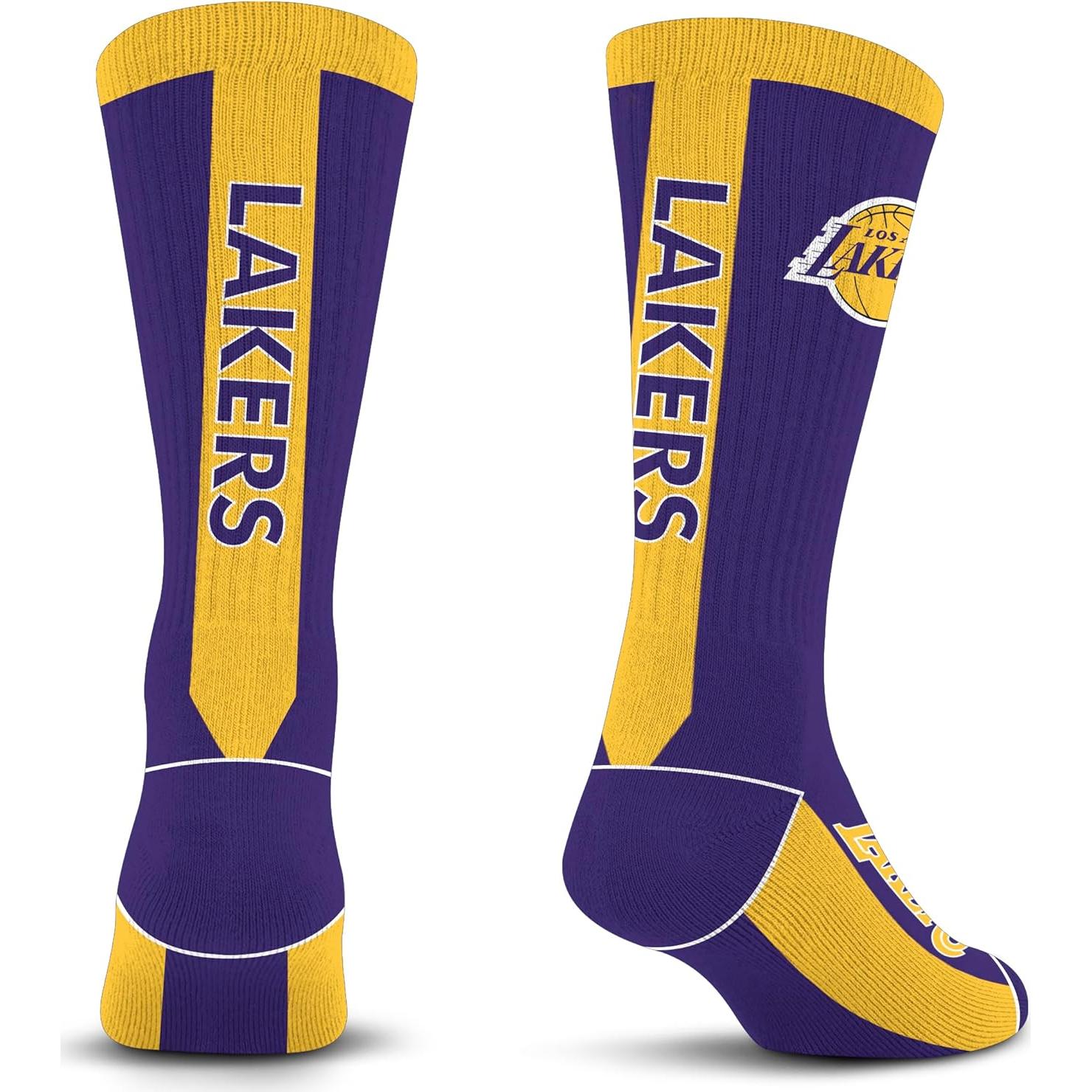 Calcetines Crew NBA Los Angeles Lakers For Bare Feet