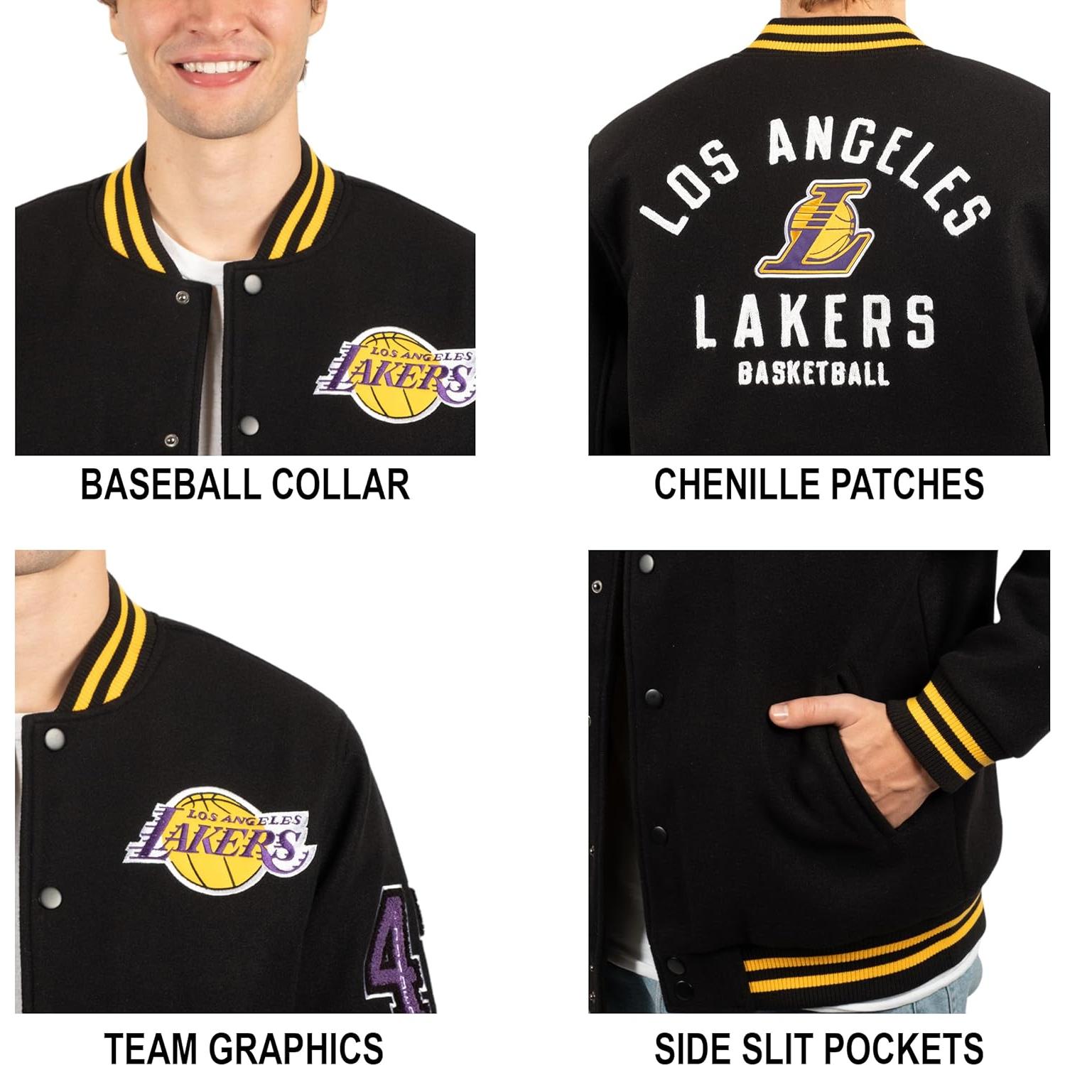 Chaqueta Varsity NBA Ultra Game Hombre 3XL Color Lakers