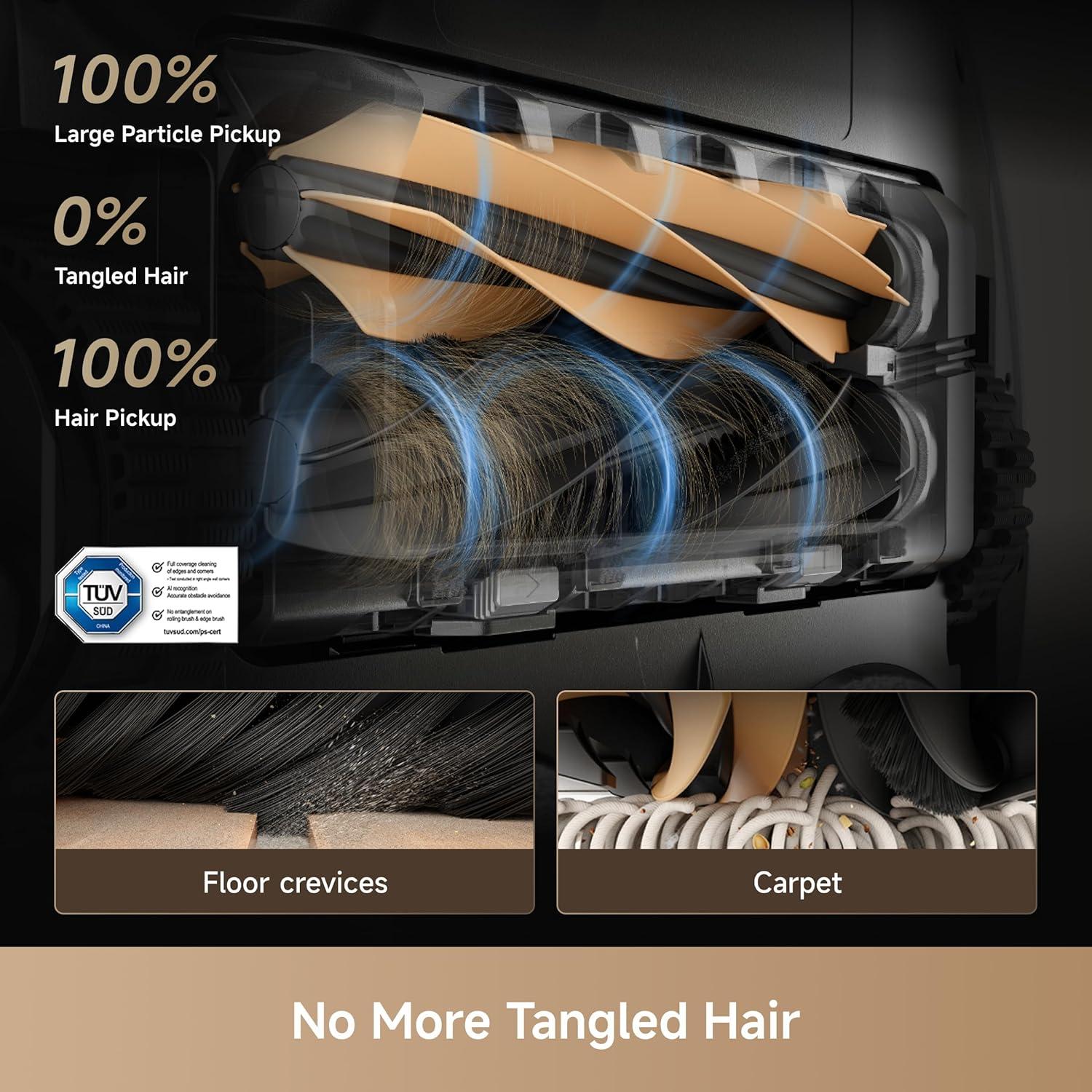 Aspiradora Robot DREAME X50 Ultra Blanco 20000Pa Auto-Vaciado