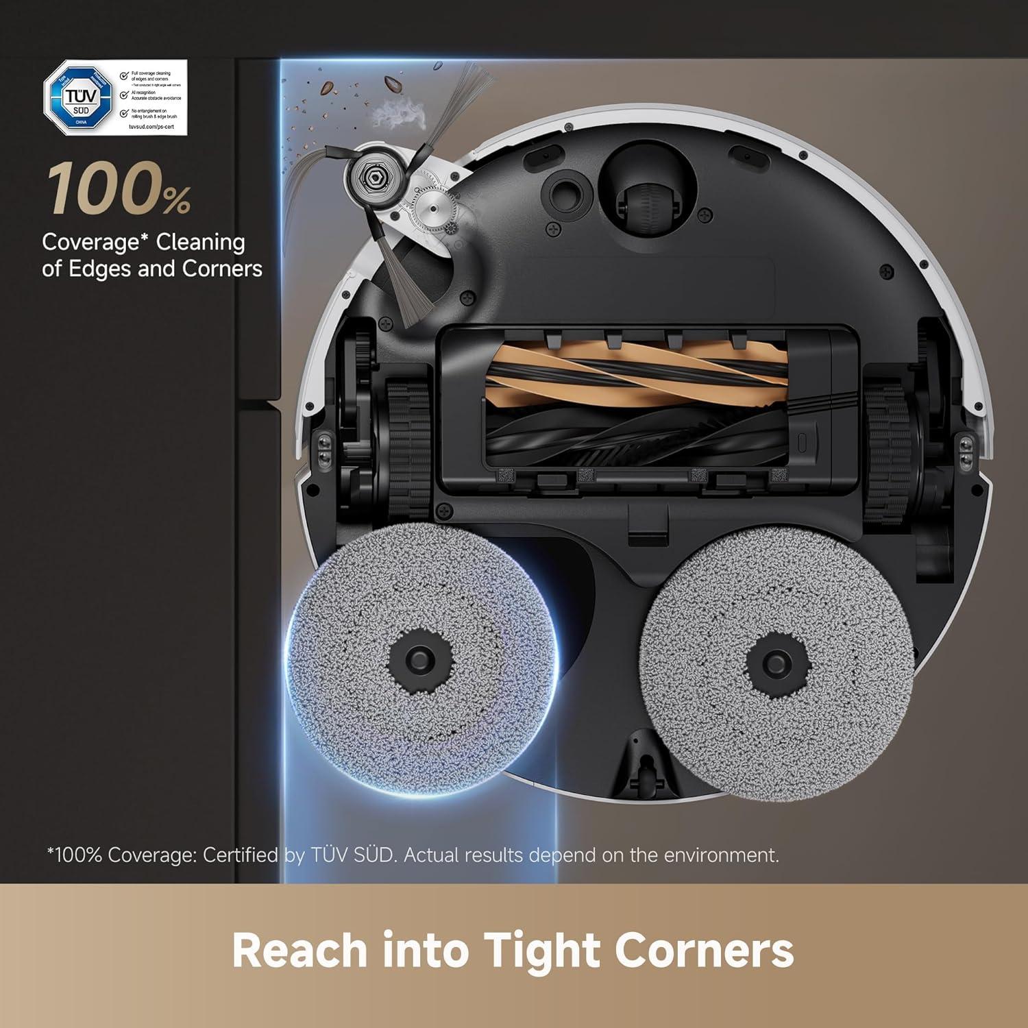 Aspiradora Robot DREAME X50 Ultra Blanco 20000Pa Auto-Vaciado