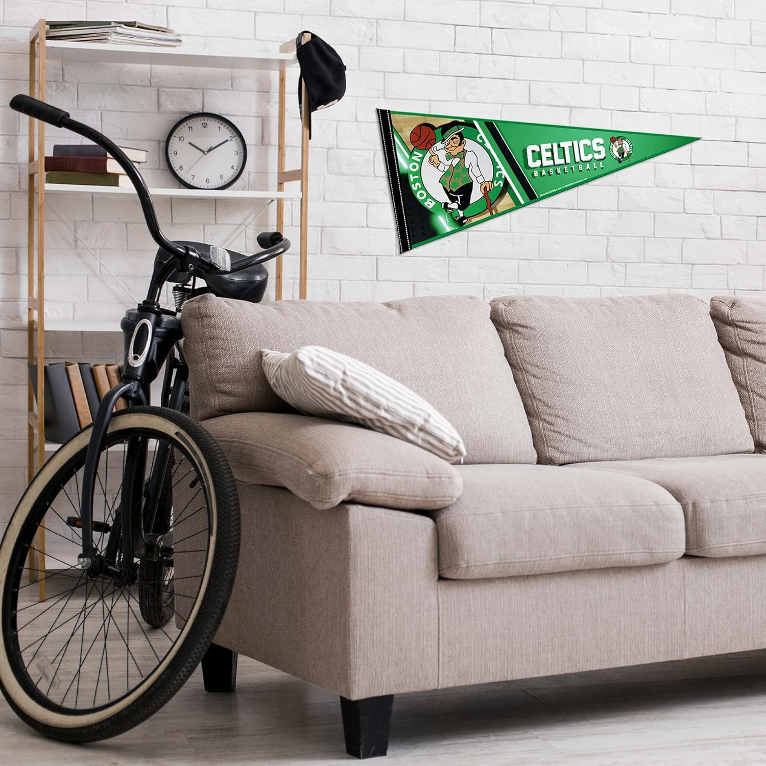 Banderín de Fieltro Rico Industries Boston Celtics 30x76 cm