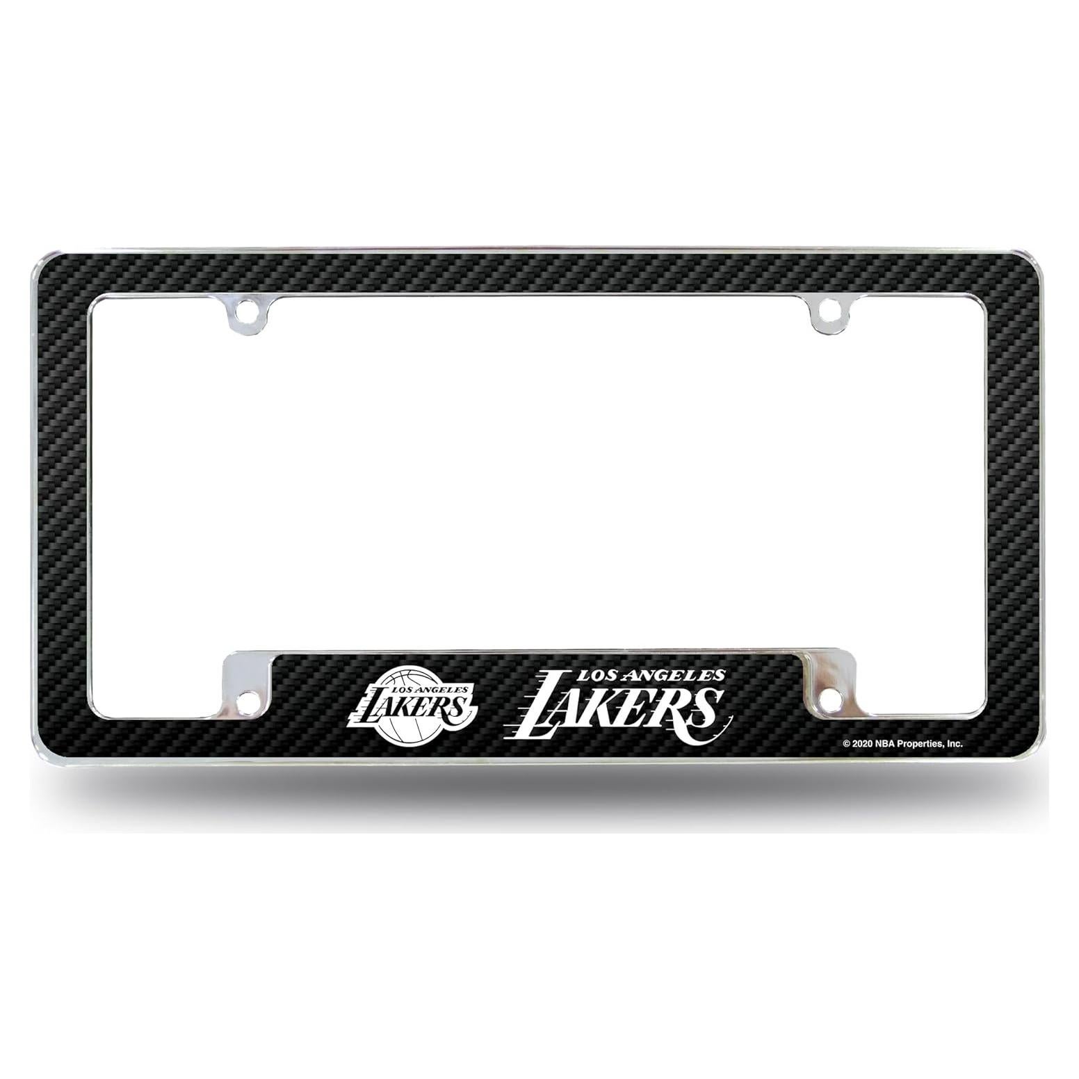 Marco de Placa de Licencia NBA Rico Industries Lakers 30x15cm
