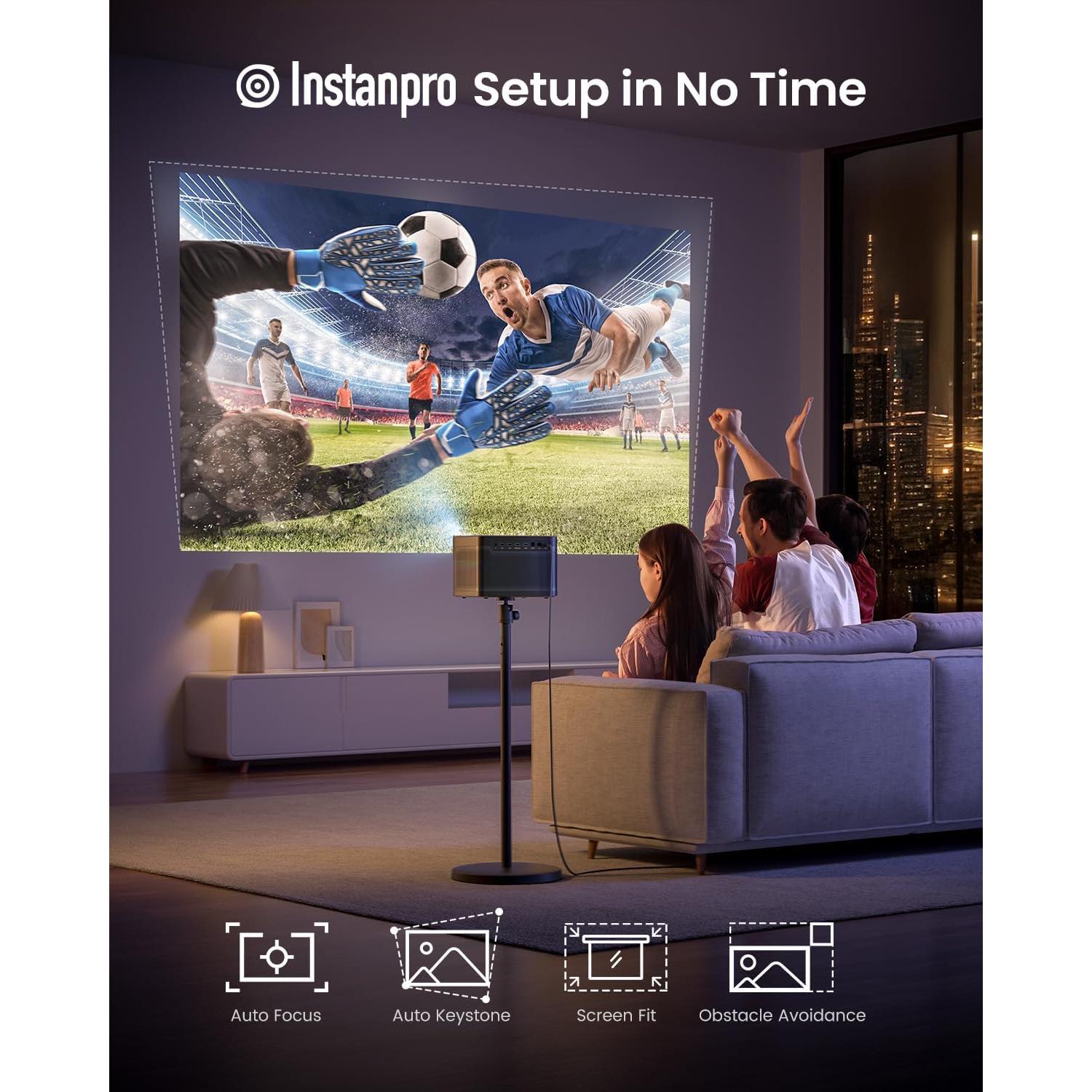 Proyector Láser 4K Dangbei DBOX02, 2450 Lúmenes, WiFi, Bluetooth