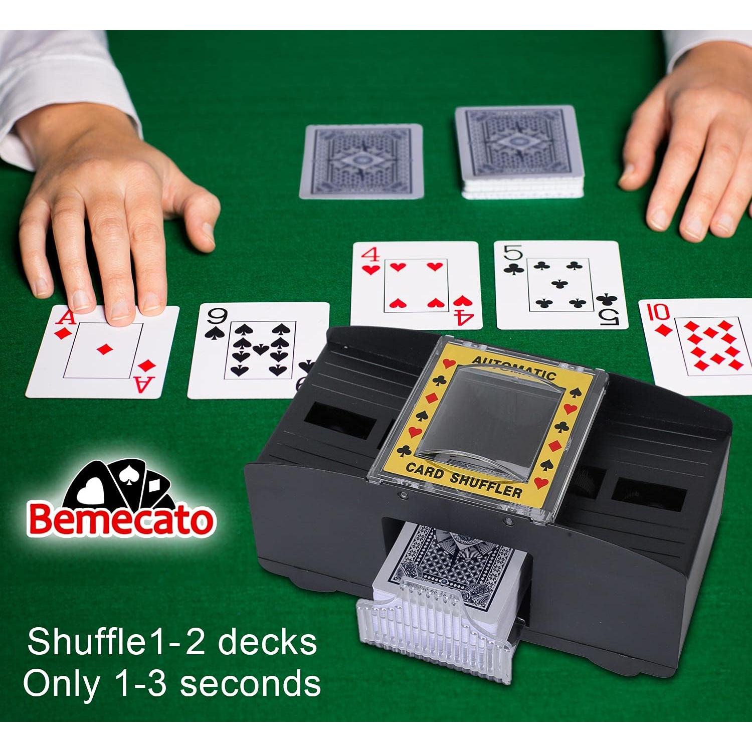 Barajador Automático de Cartas Bemecato para 1-2 Barajas
